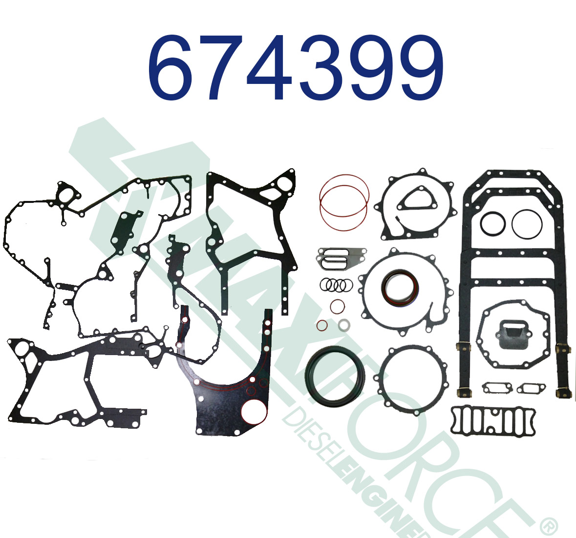 GASKET, LOWER SET DT414/DT436/DT466