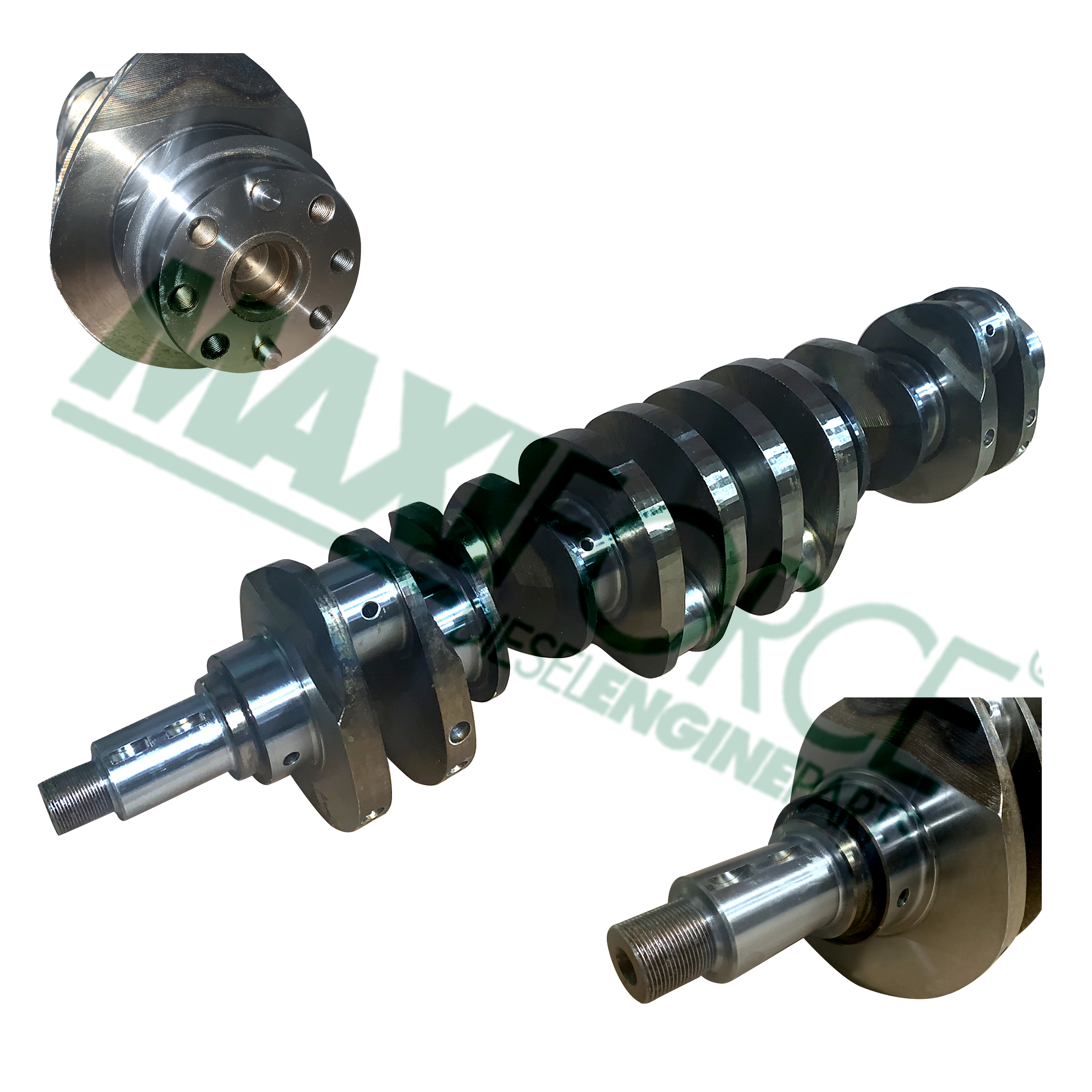 CRANKSHAFT, 3046, FORGED, W/O GEAR