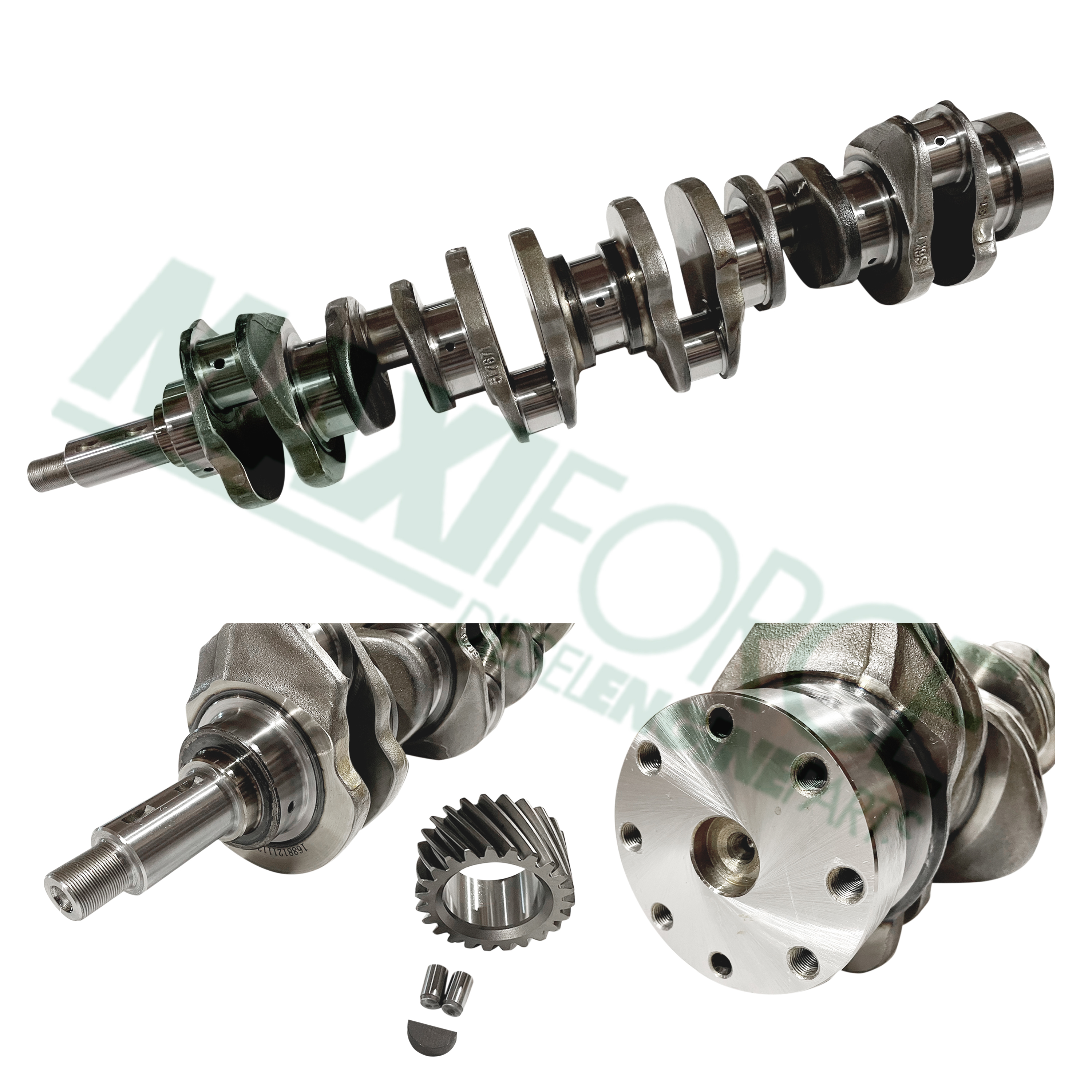 CRANKSHAFT, 3066, FORGED W/GEAR