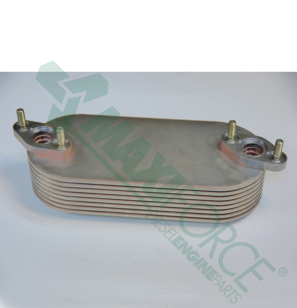 OIL COOLER, BRICK, 8 PLATE, 3056E