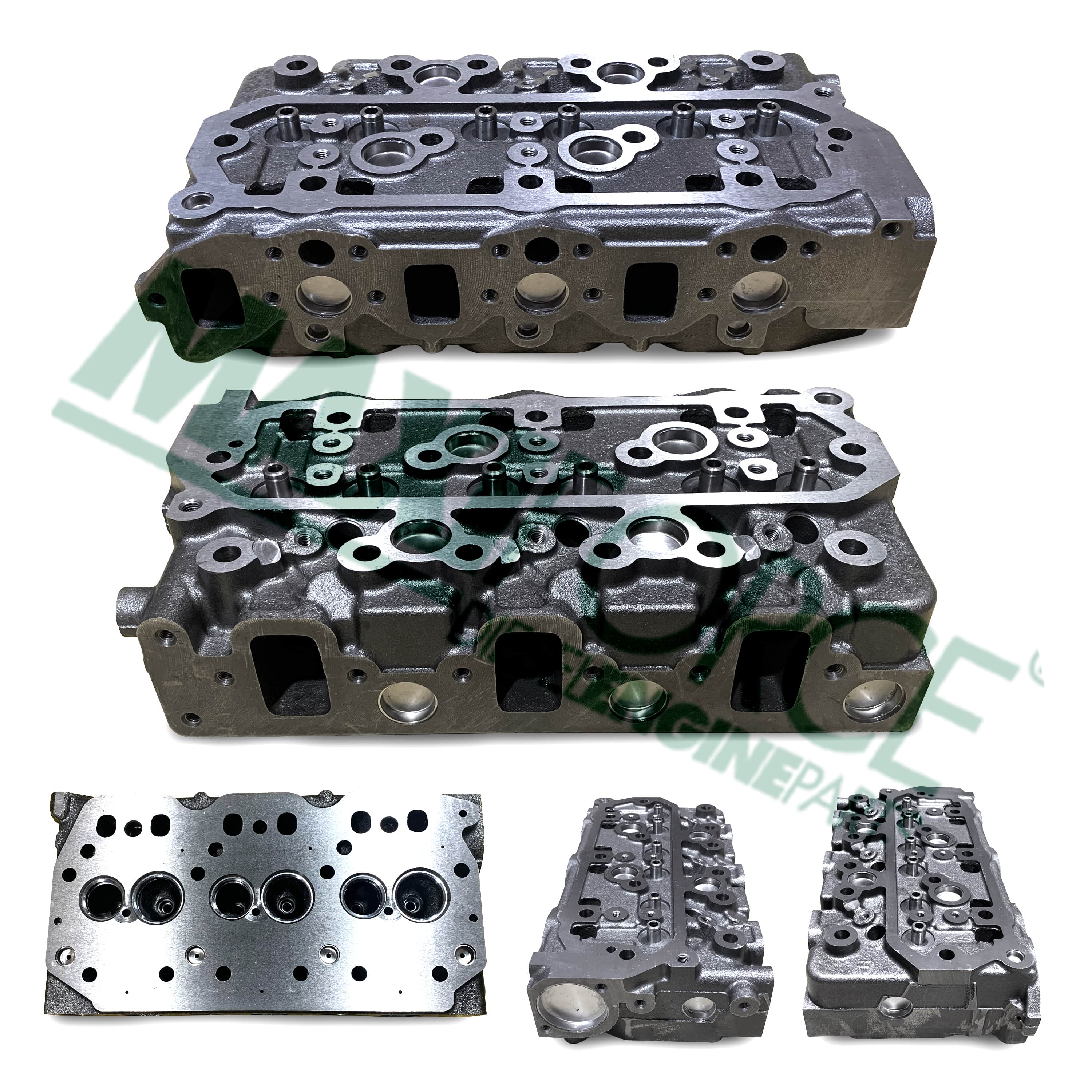 CYLINDER HEAD, 3066, REAR, BARE, 44MM INT VALVE