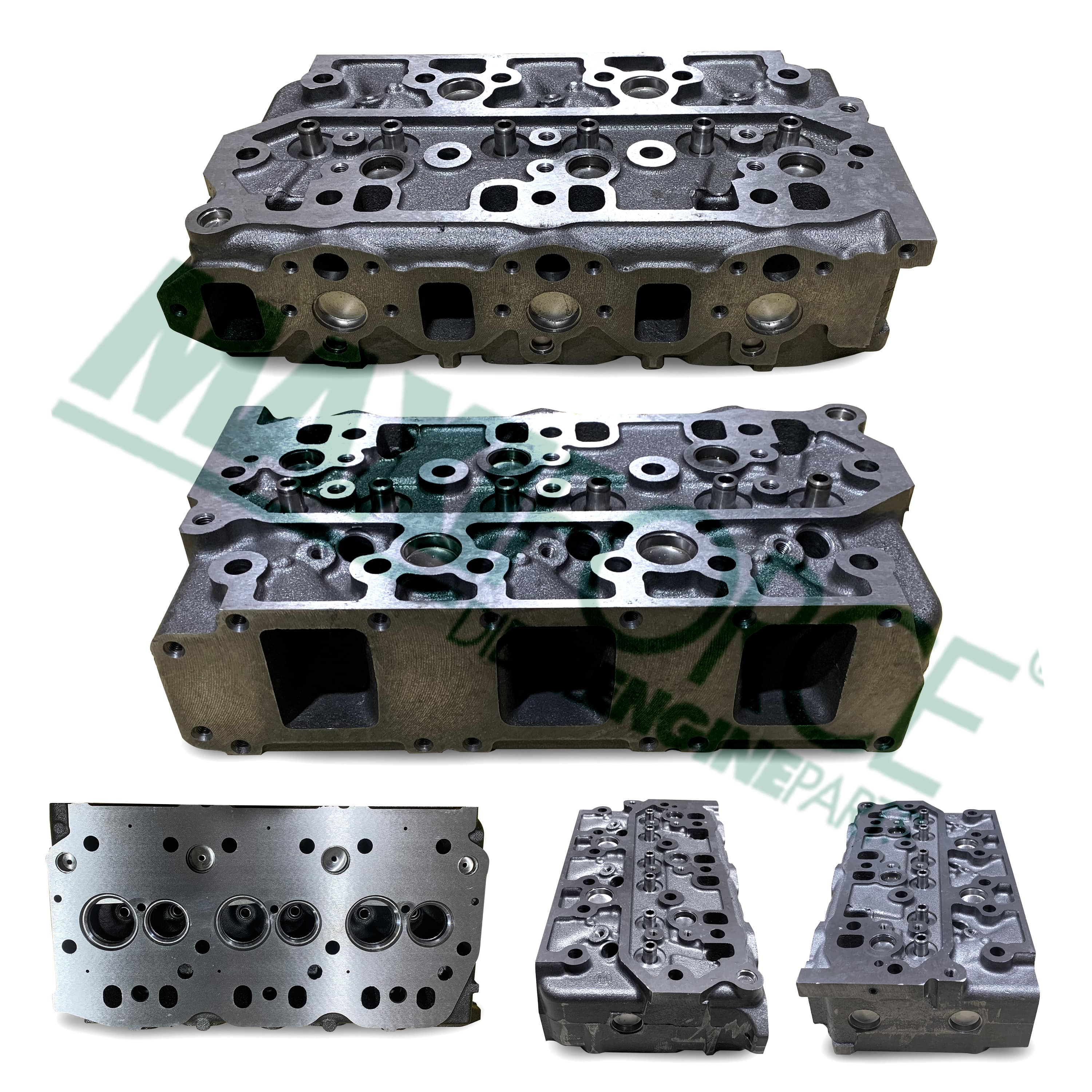 CYLINDER HEAD, 3066, REAR, BARE, 46MM INT VALVE