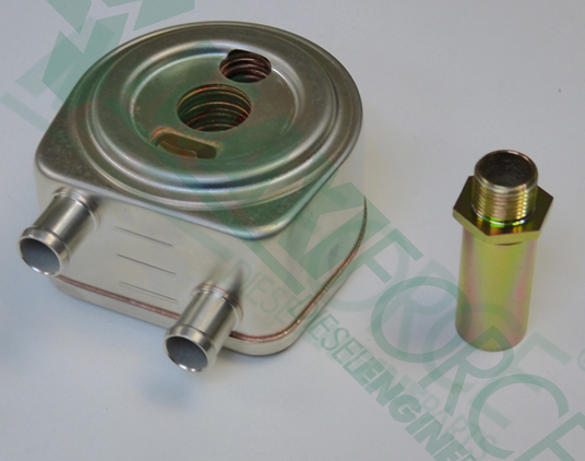 OIL COOLER, DONUT, 10 PLATE, 3054