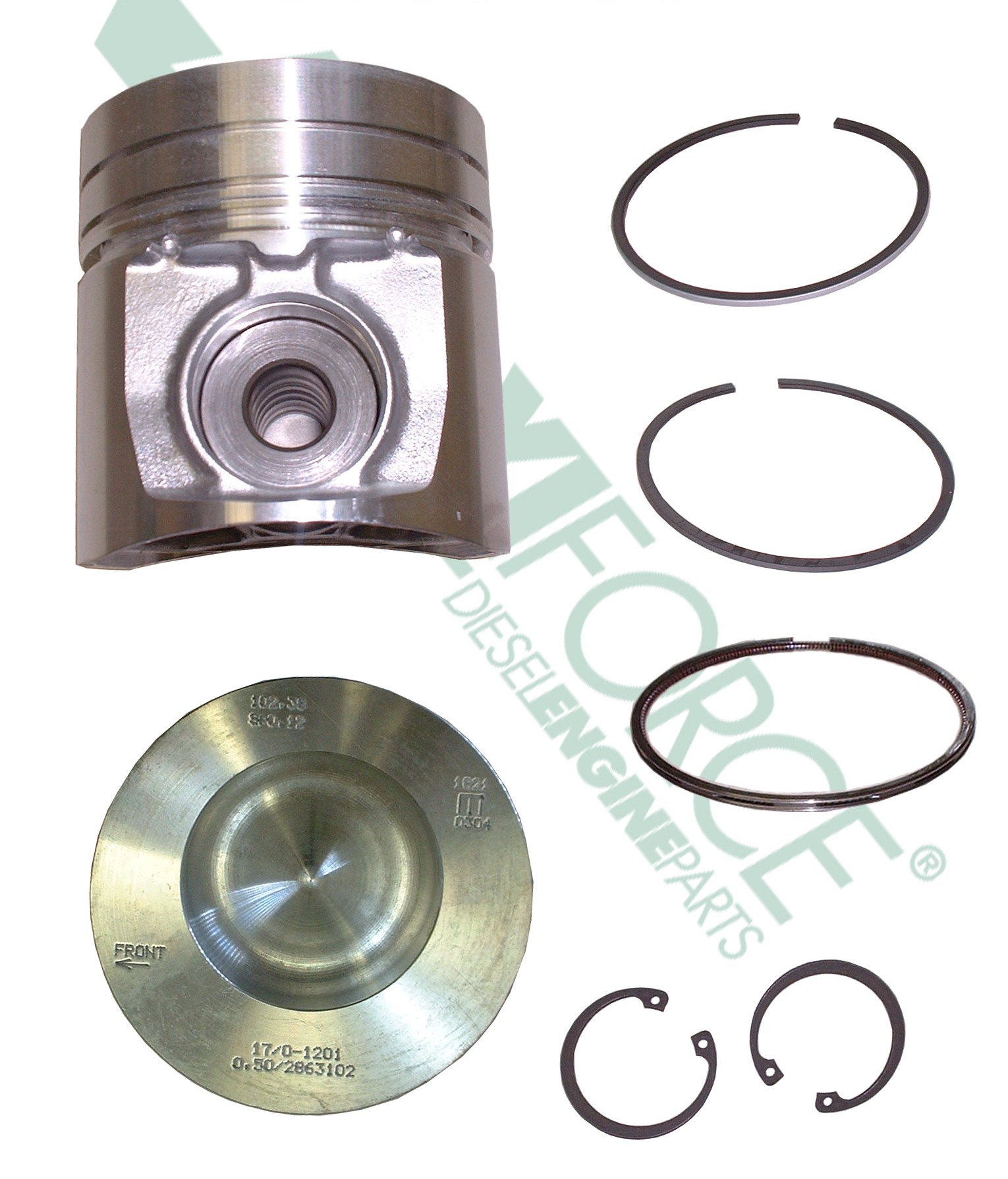 KIT, PISTON 0.50MM B SERIES