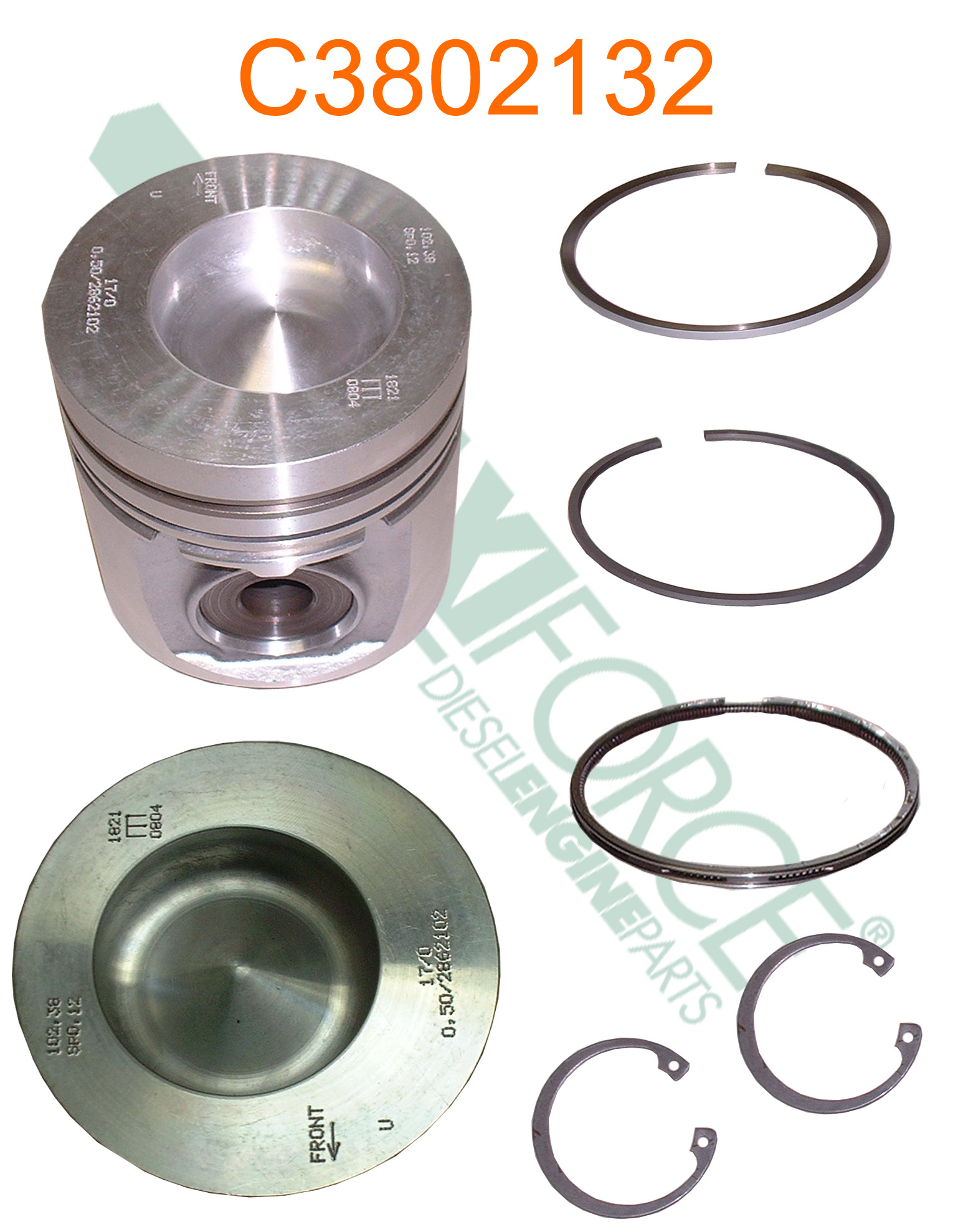 KIT, PISTON 0.50 mm B SERIES