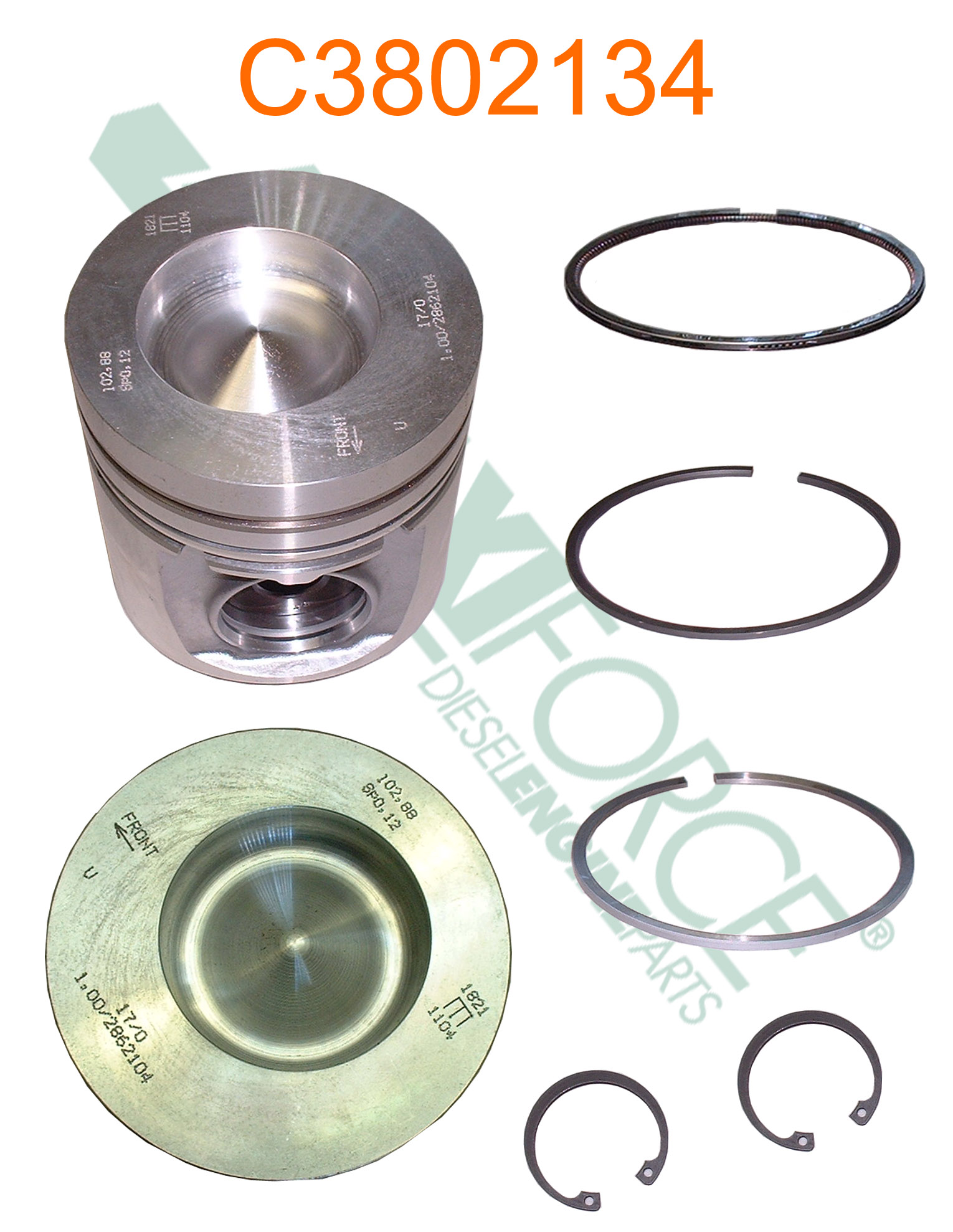 KIT, PISTON 1.00MM B SERIES