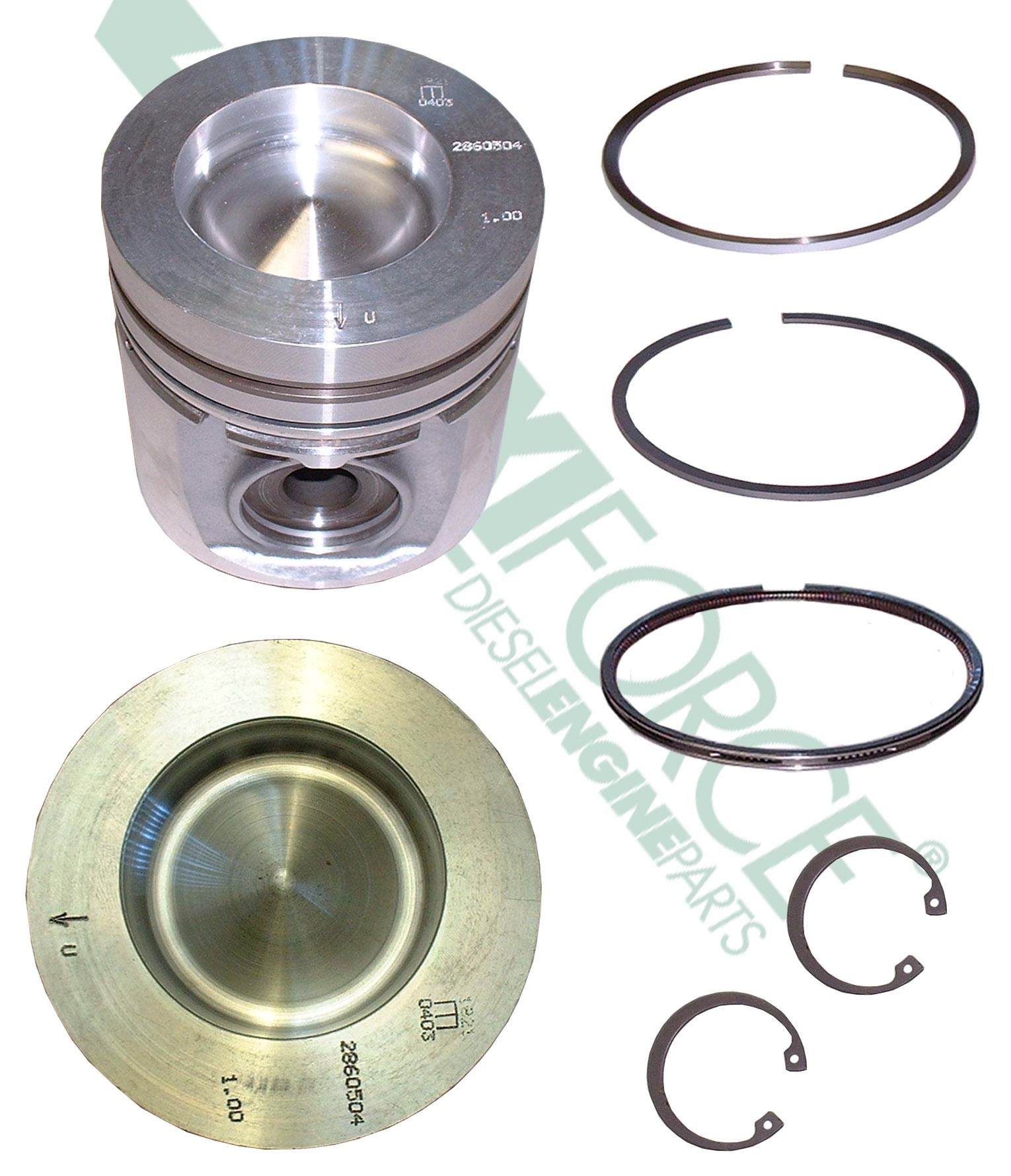 KIT, PISTON 1.00MM 6B