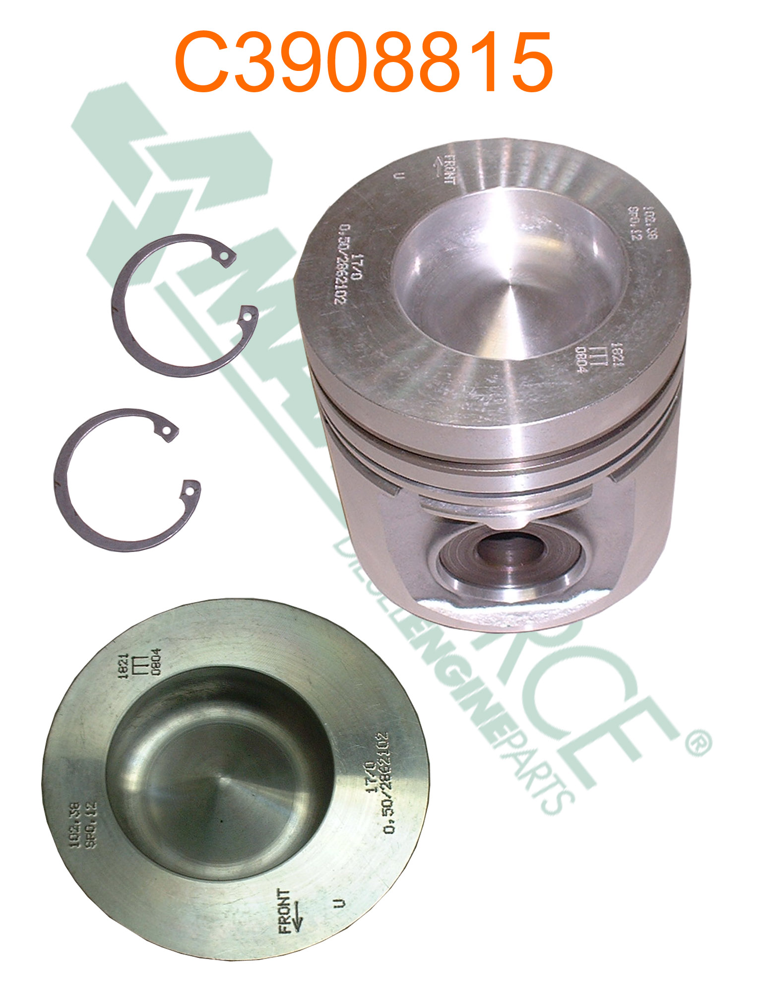 PISTON, 0.50 mm B SERIES