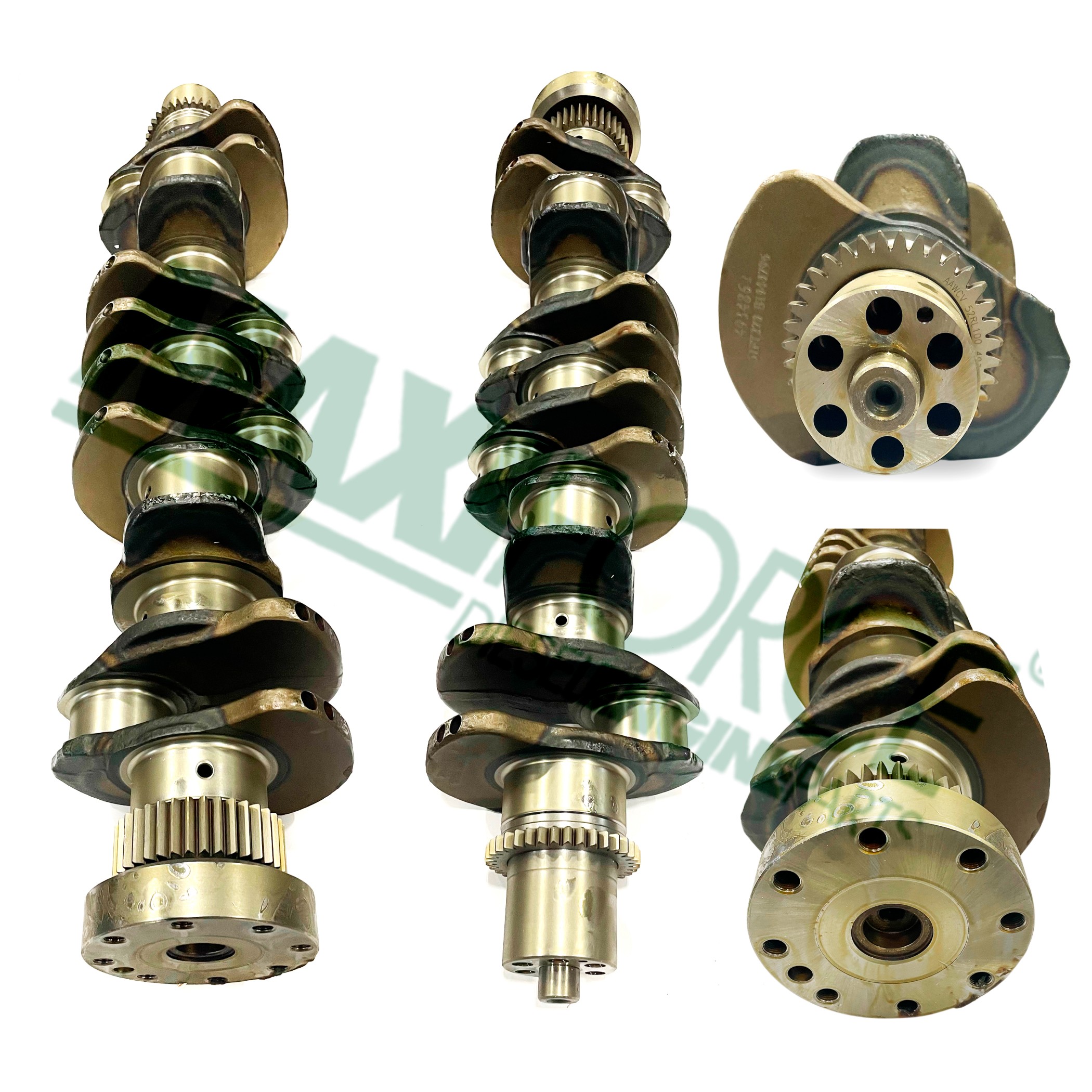 CRANKSHAFT, QSB6.7, REAR GEAR, FORGED