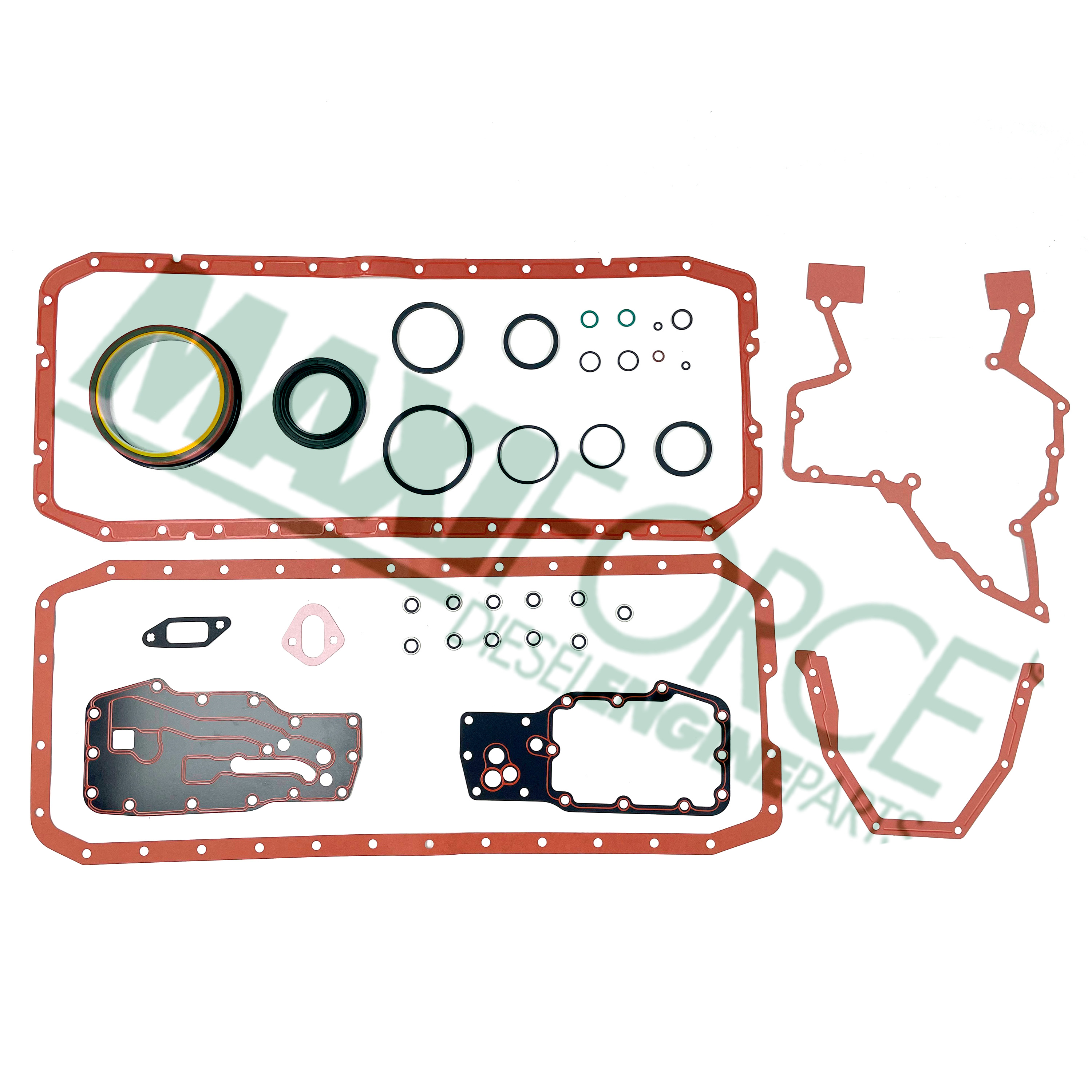 LOWER GASKET SET, 6.7 FRONT GEAR TRAIN