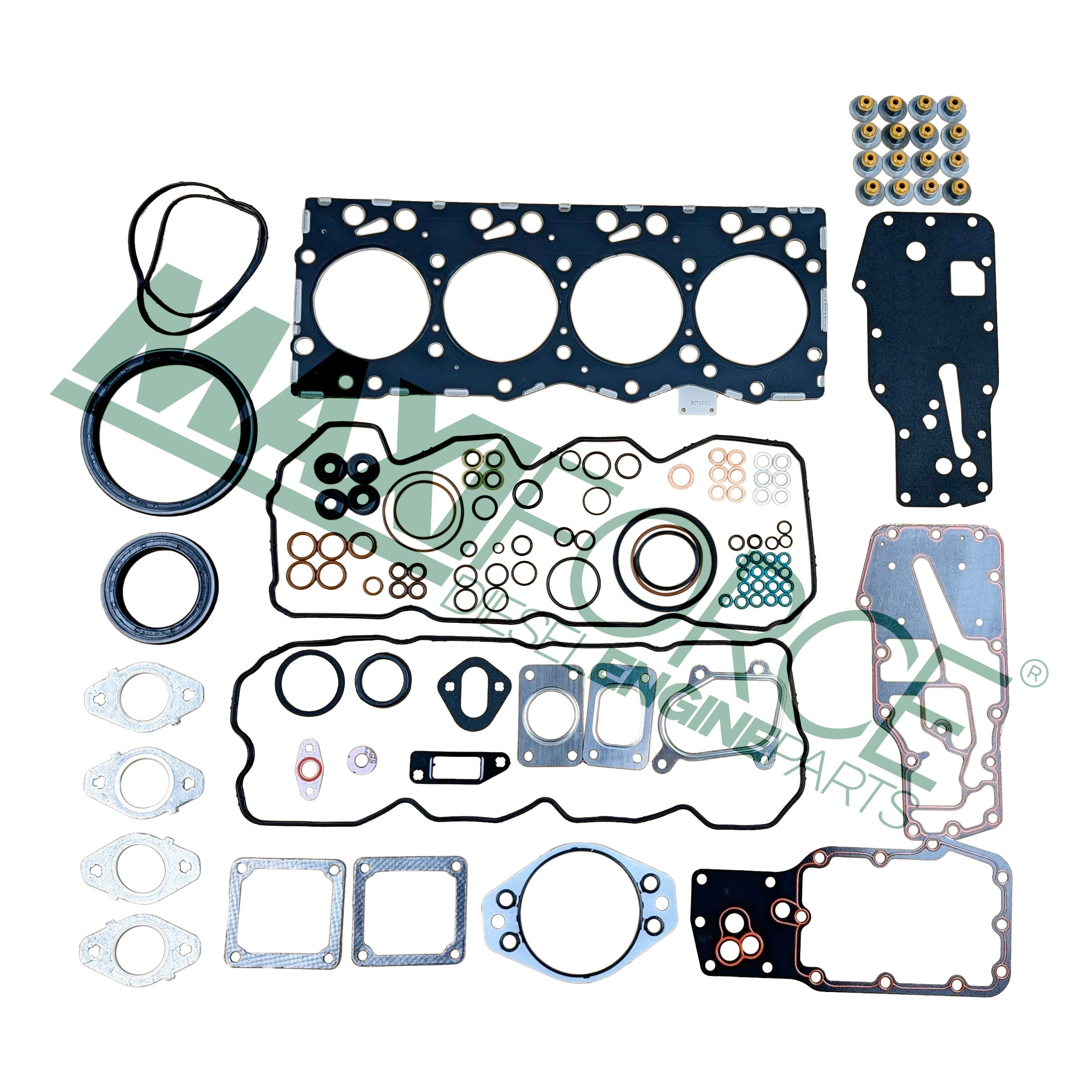 GASKET, O/H KIT, 1.25MM,W/O OIL PAN, N45, TIER 4