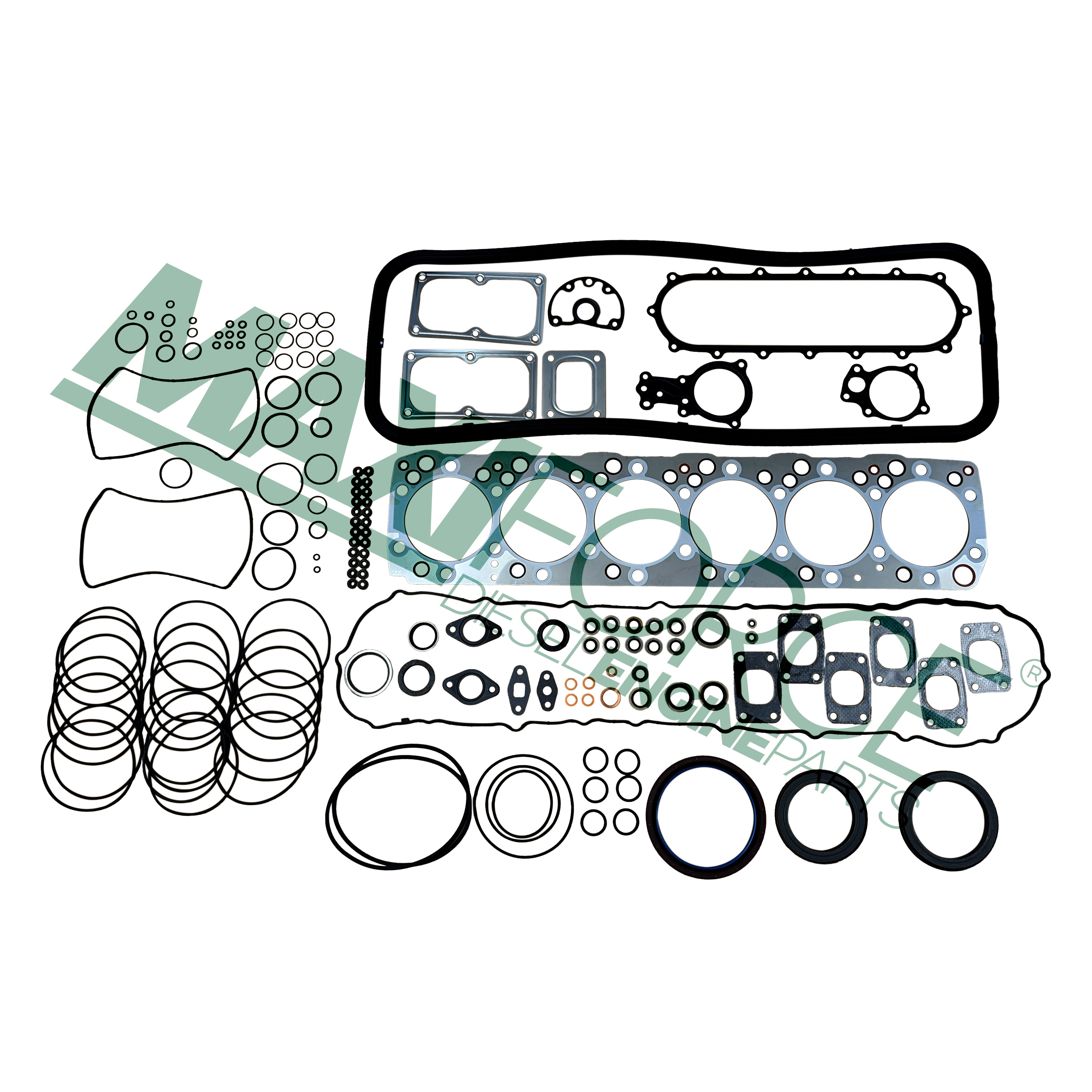 GASKET, O/H SET, W/CRANK SEALS, CURSOR 9 TIER 4