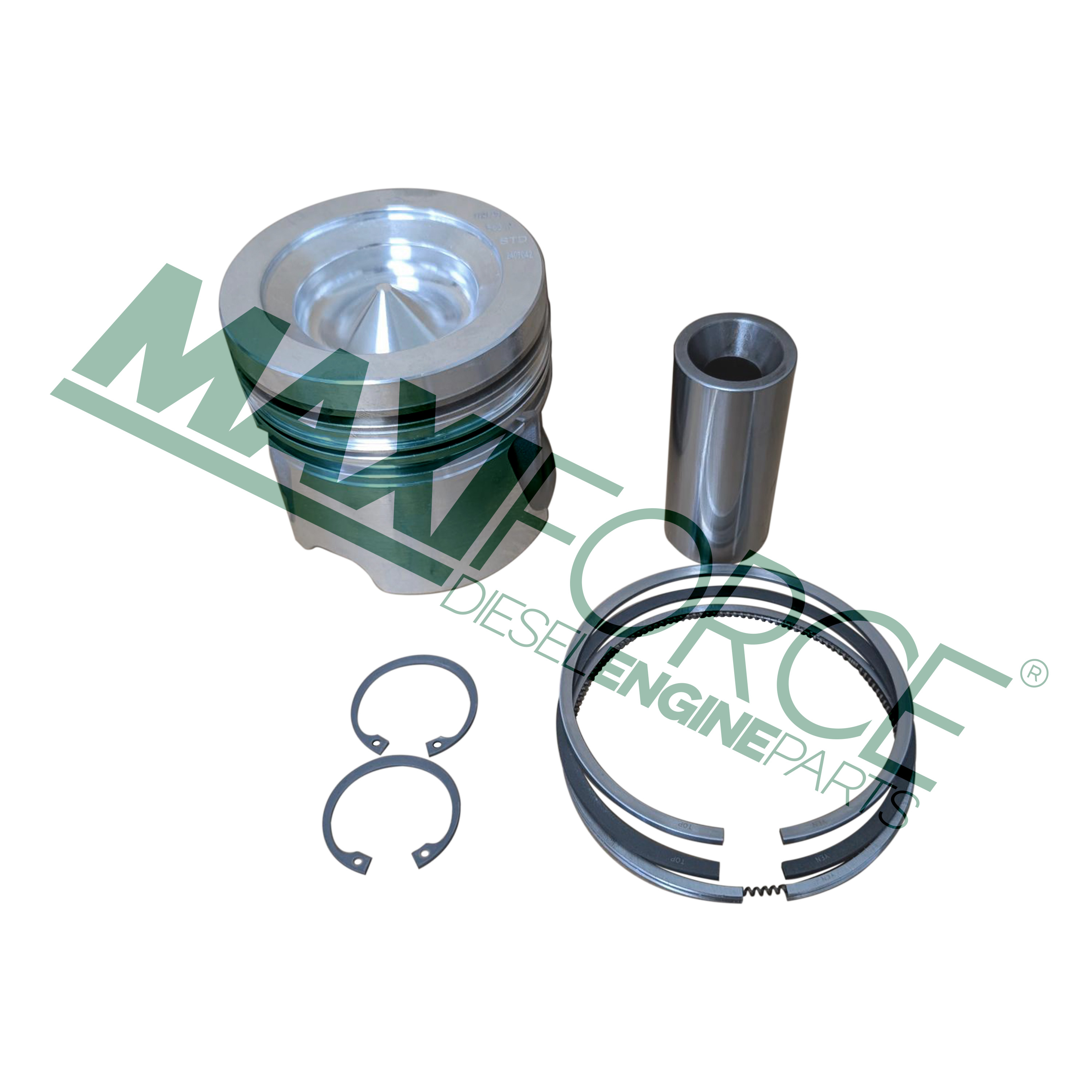 PISTON, WITH RINGS, STD, N45 & N67