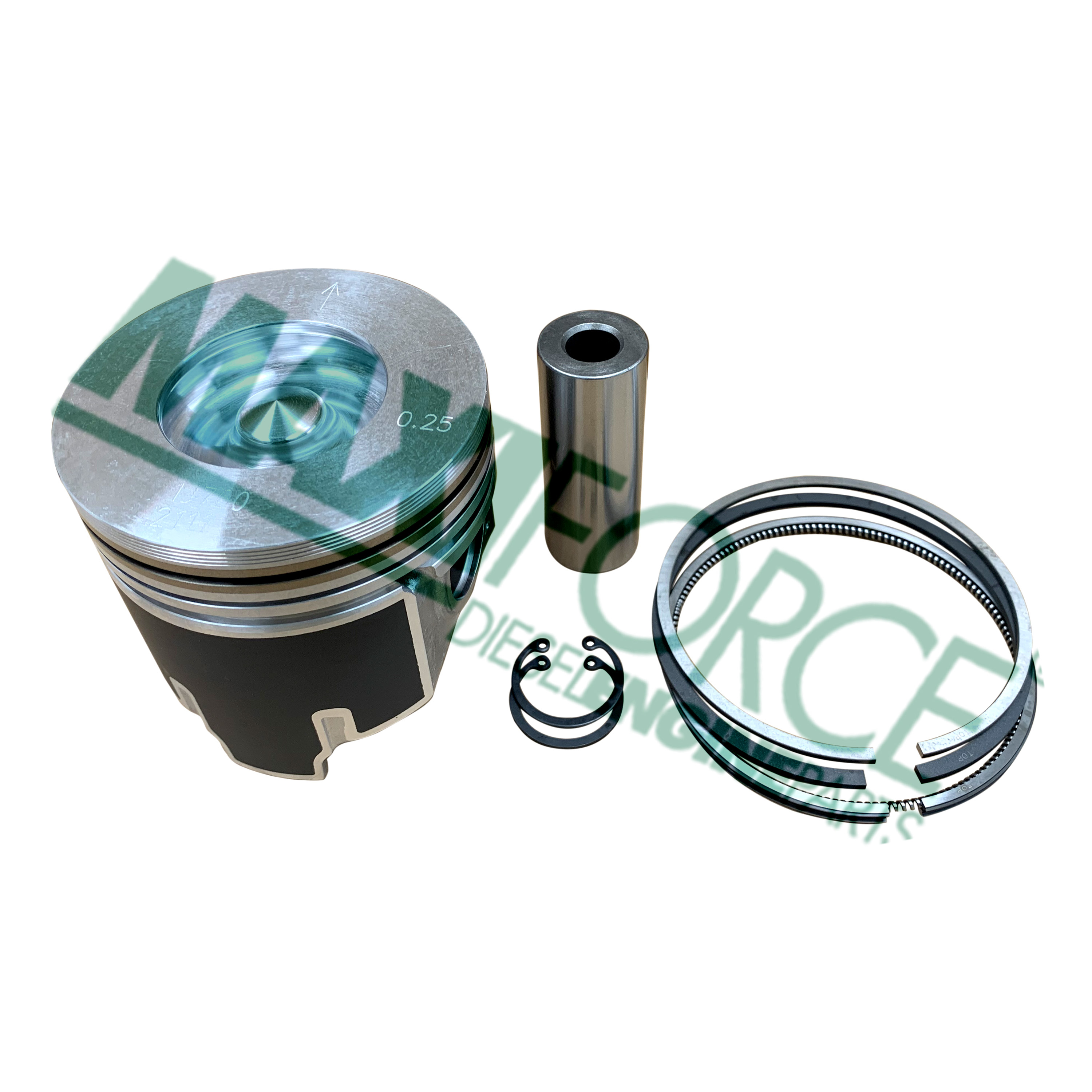 PISTON & RING KIT, .25MM, V2607 DIT