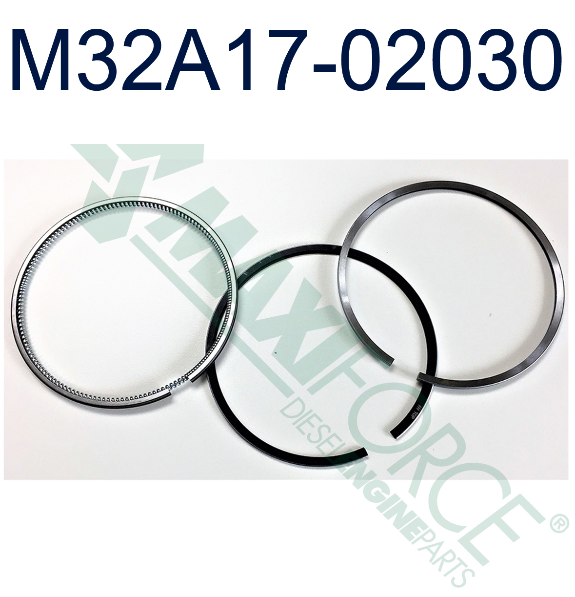 RING SET 0.50 mm, S4S, 4 mm Wide Oil Ring
