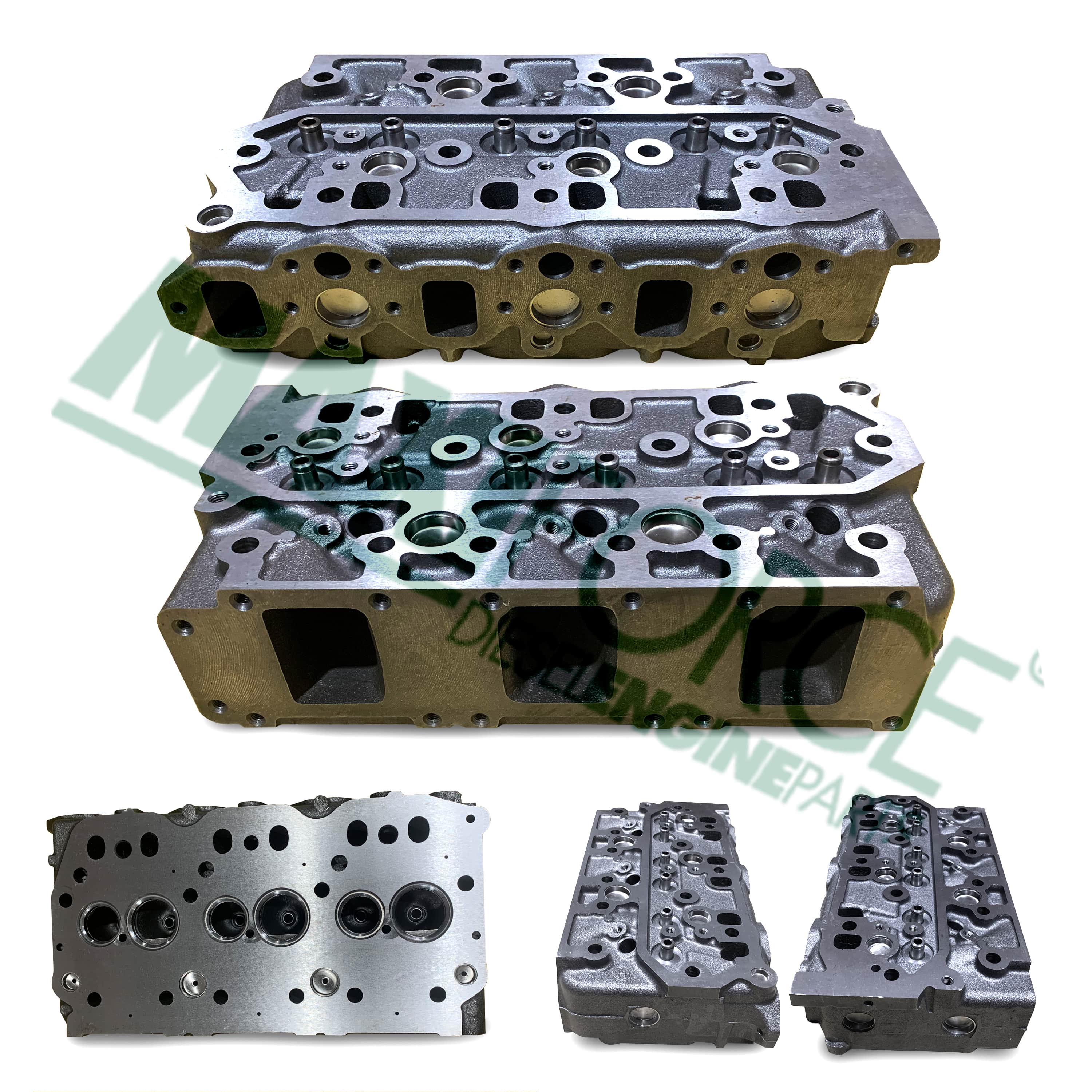 CYLINDER HEAD, S6K, FRONT, BARE, 46MM INT VALVE