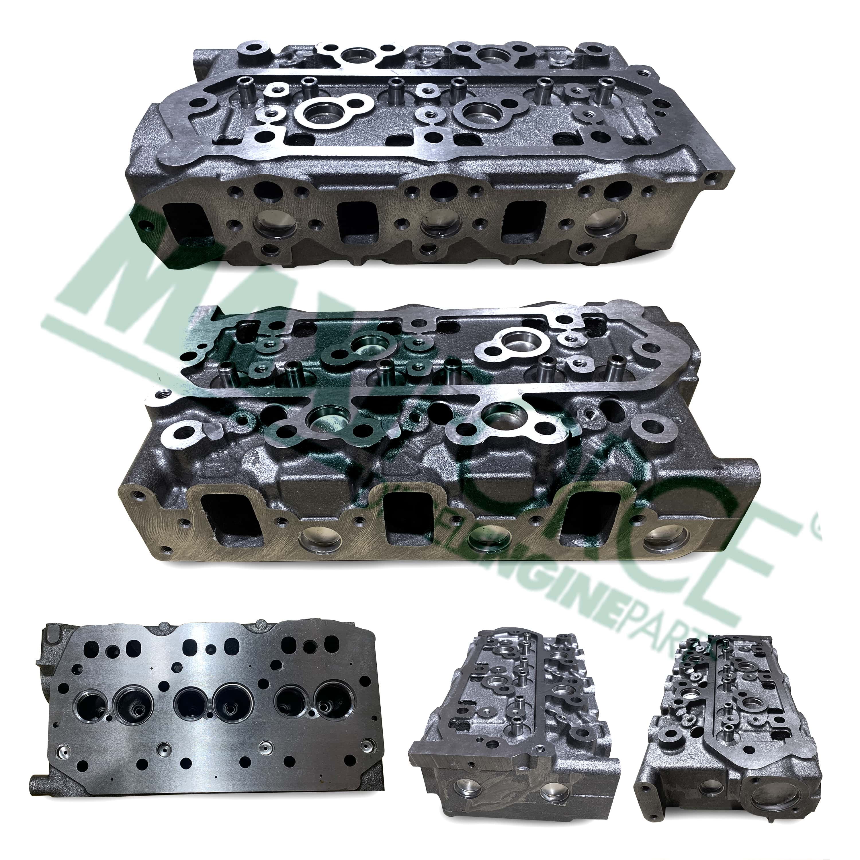 CYLINDER HEAD, S6K, FRONT, BARE, 44MM INT VALVE