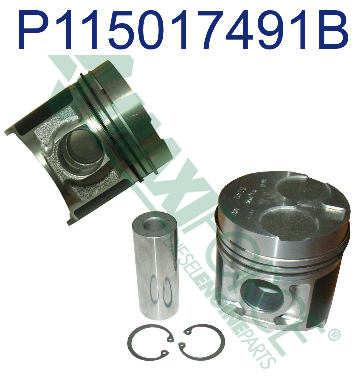 PISTON & RING KIT 400 SERIES, 0.50 mm