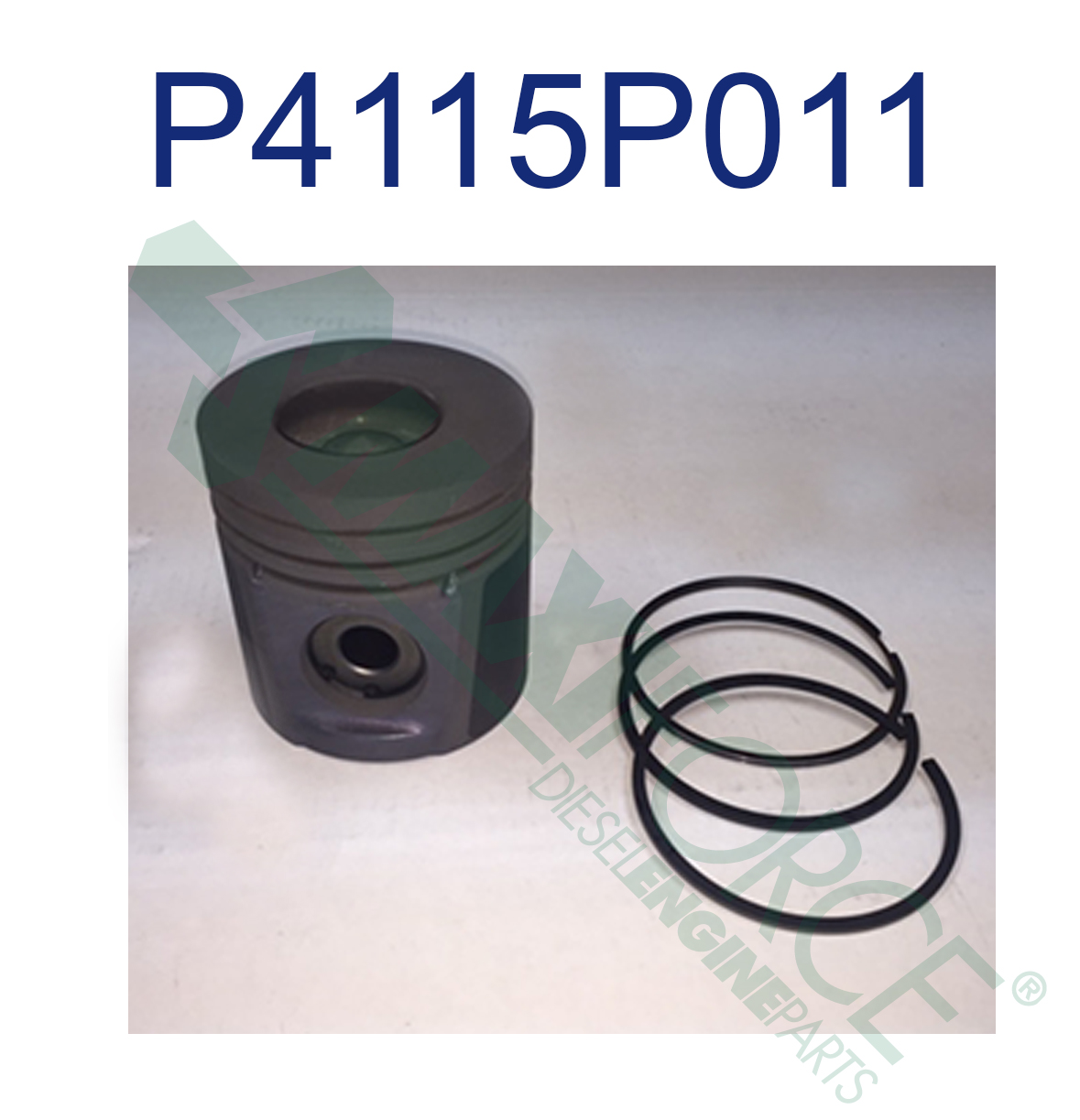 PISTON & RINGS KIT, STD, 1103/4