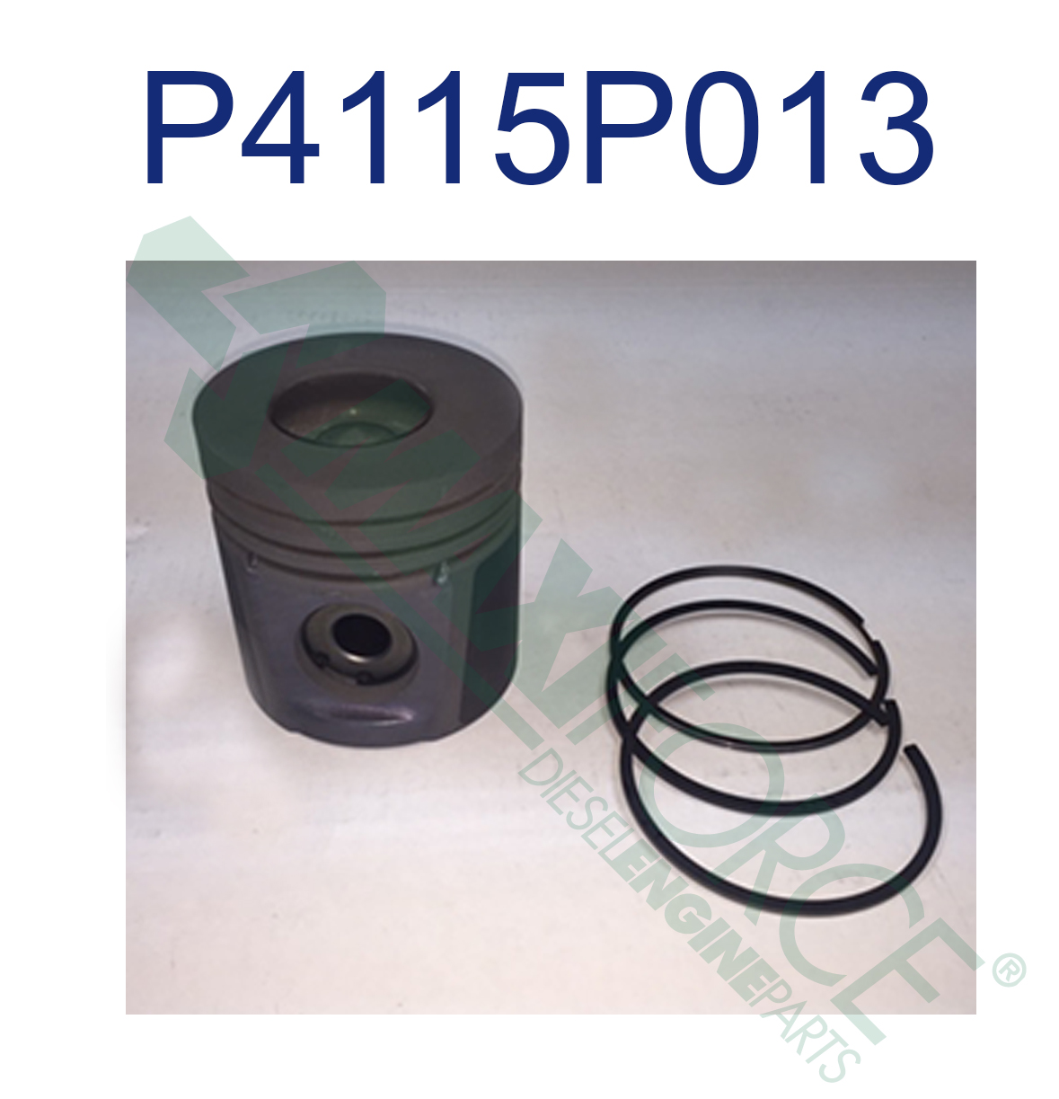PISTON & RINGS KIT, 1.00MM, 1103/4