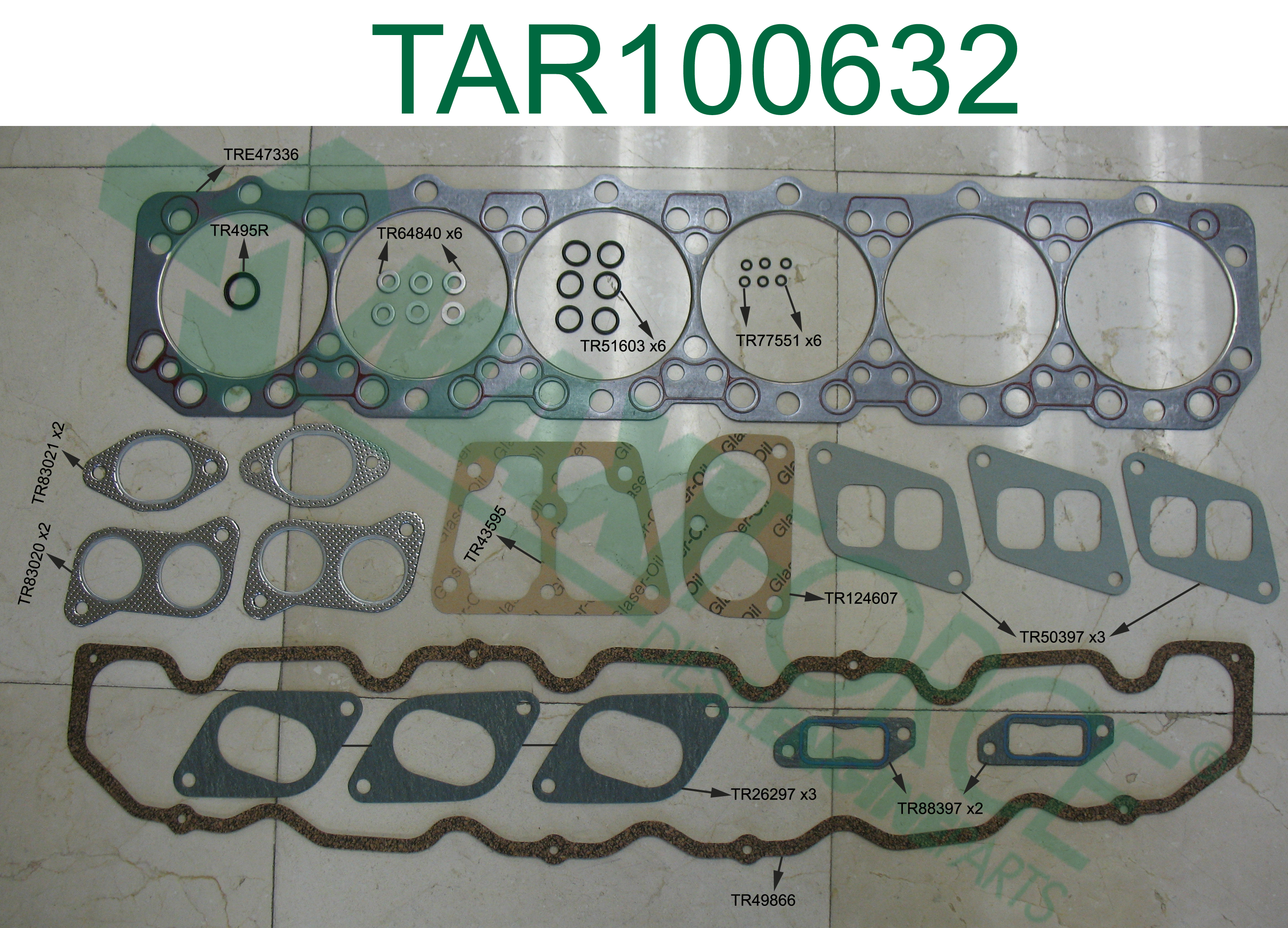 GASKET, CYL HEAD SET 6466