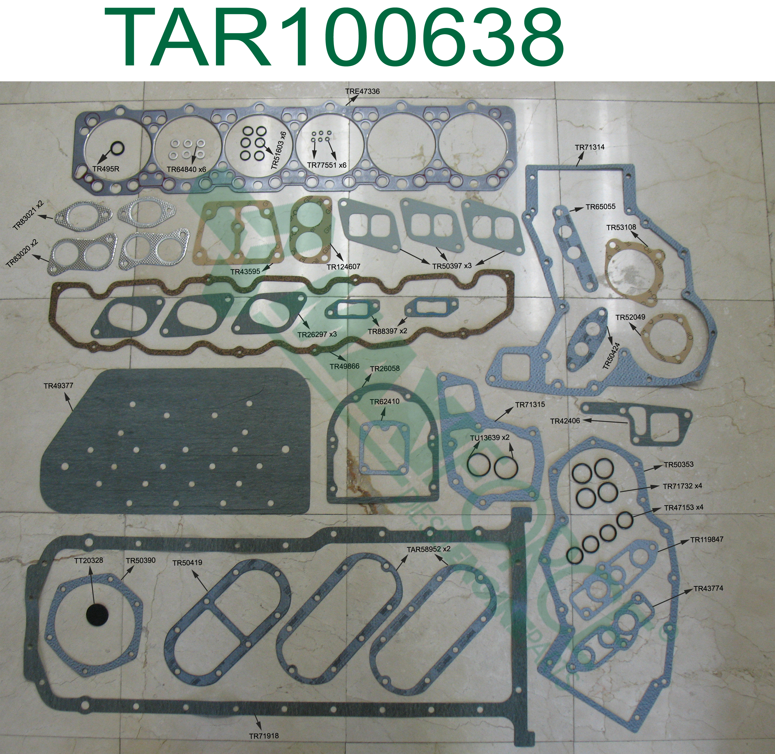 GASKET, O/H SET, 6466D