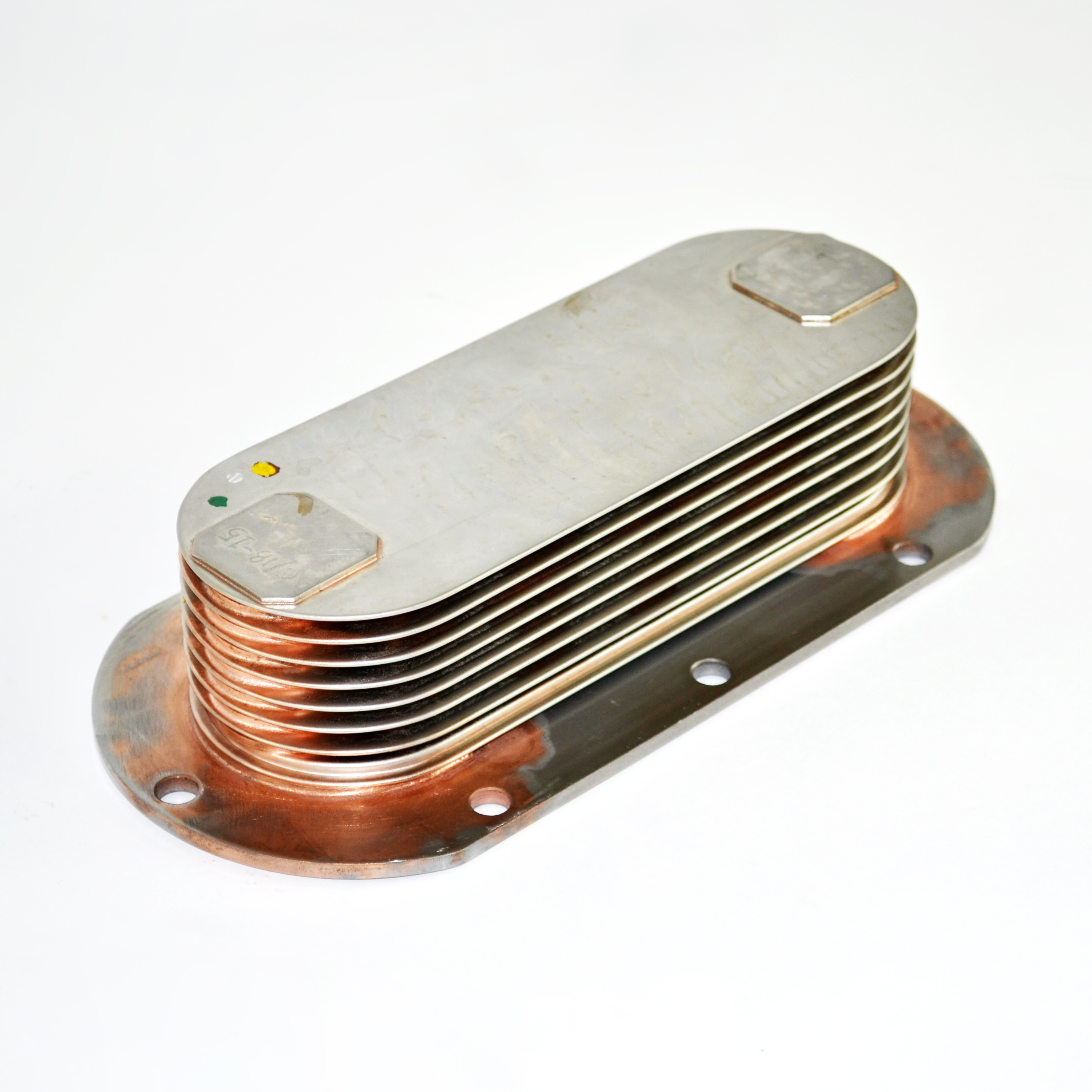 COOLER, OIL, BRICK TYPE, 8 PLATE, 6.404/6.466/6076/6081/6090