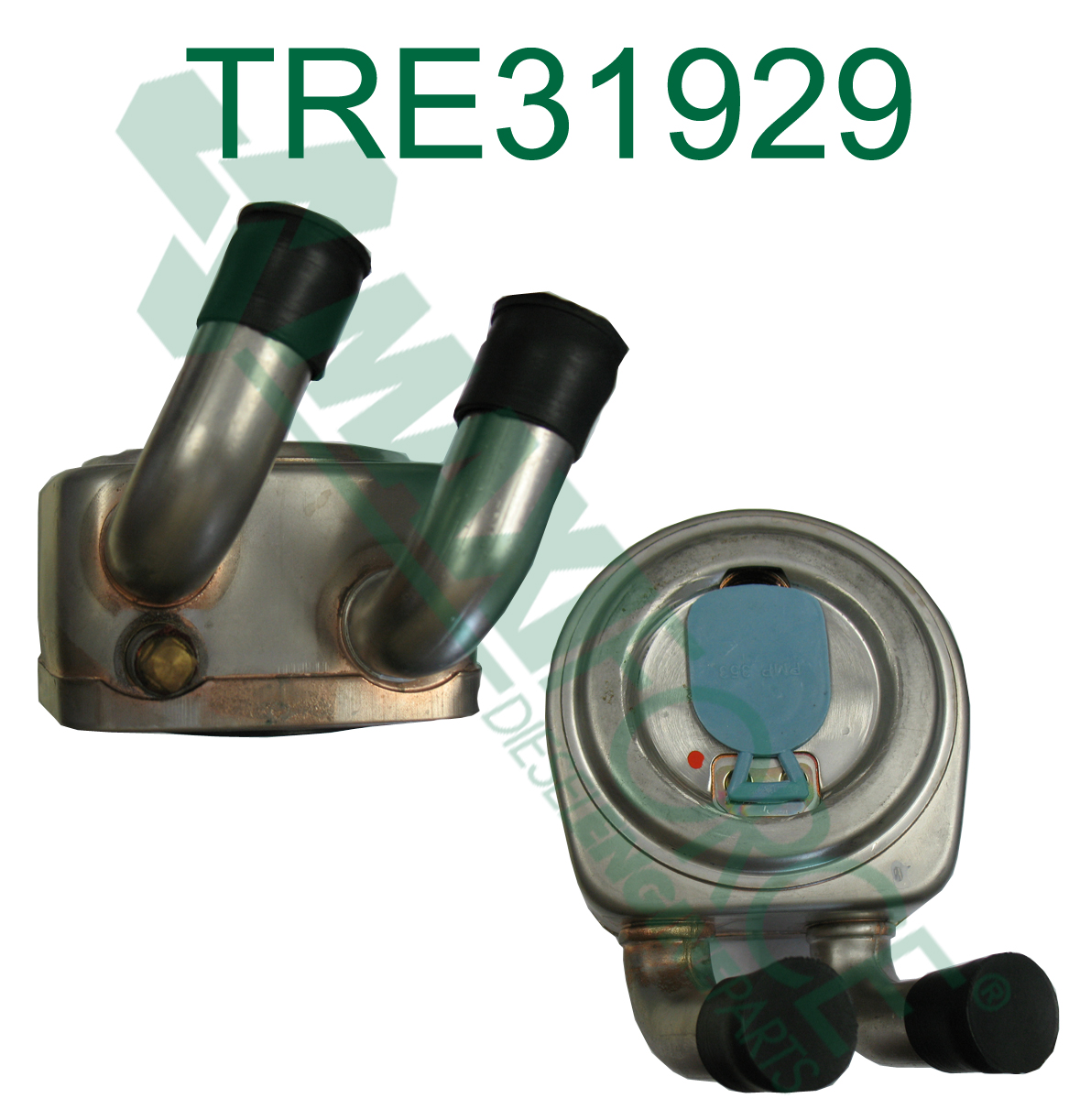 COOLER,OIL, DONUT TYPE, 90? CONNECTIONS, 300 SERIES
