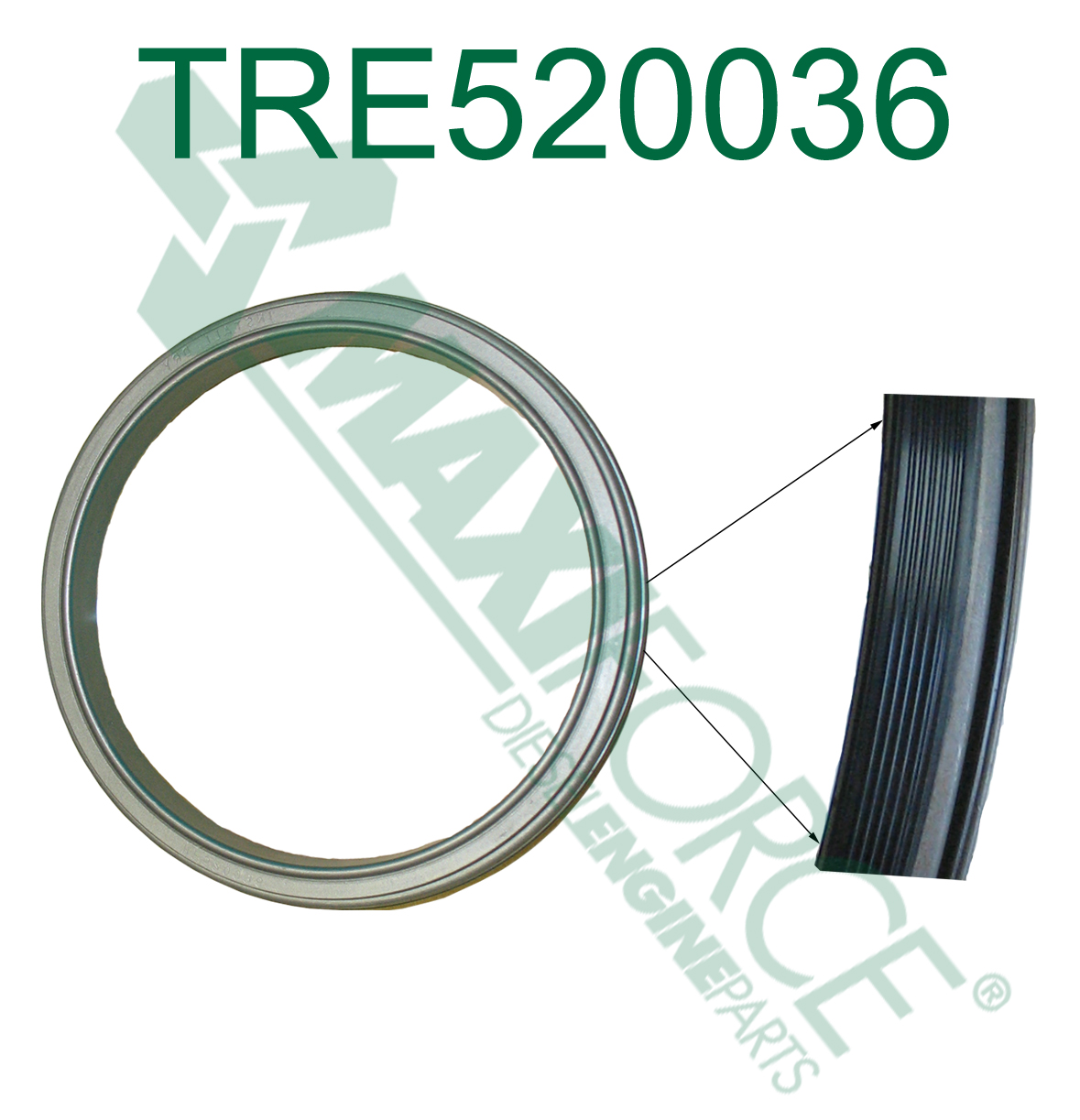 SEAL, REAR CRANK, 400 SERIES, PT