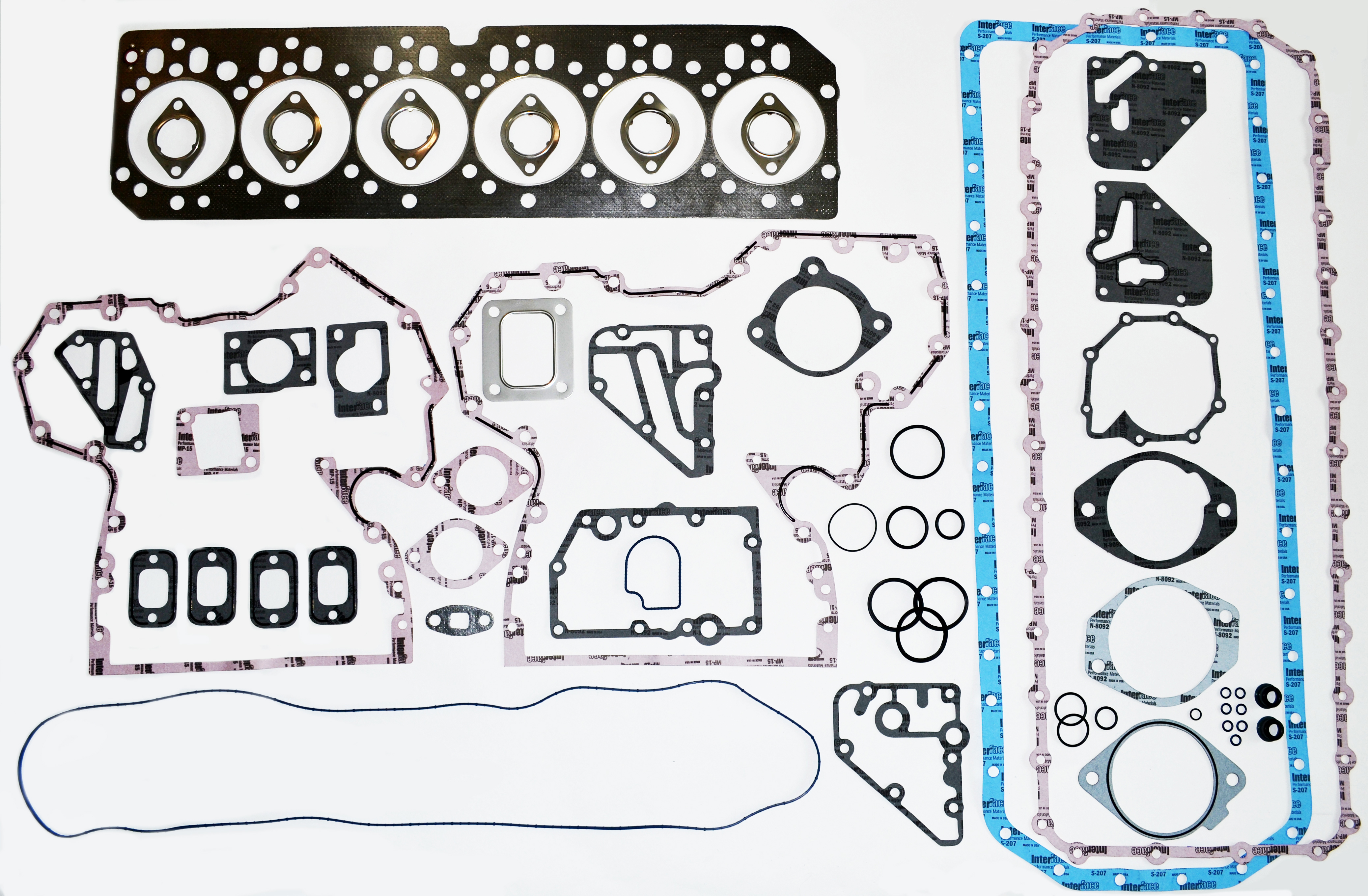 GASKET, O/H SET, 6068 TIER 2 & 3, 2V