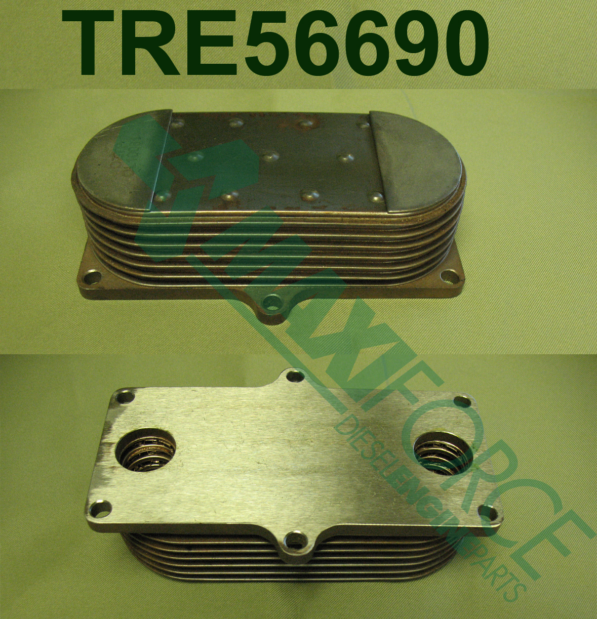 COOLER, OIL, 7 PLATE, 4045/6068 PT