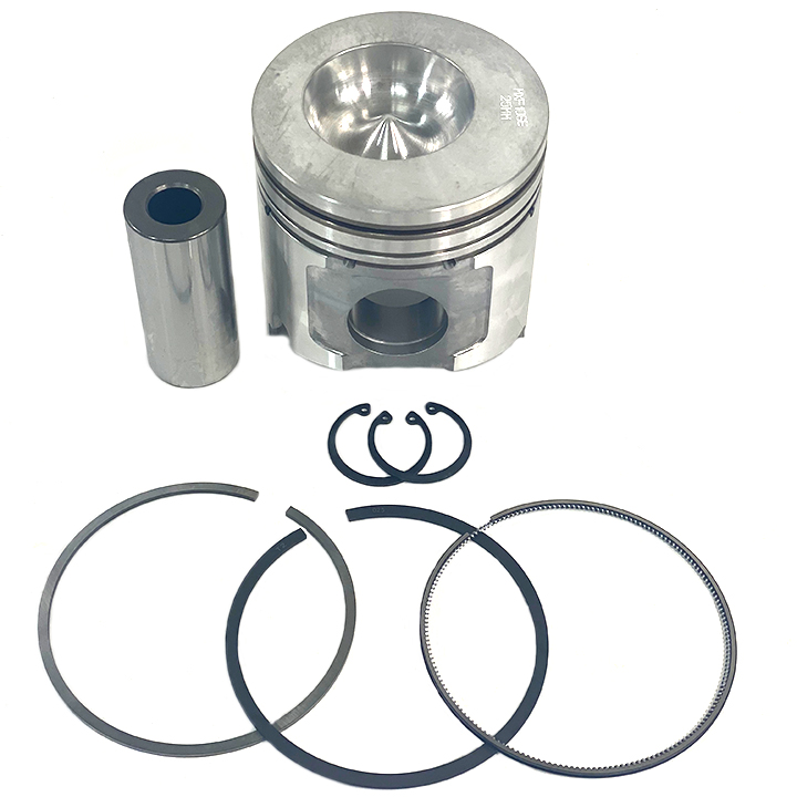 PISTON WITH RINGS, PIN & RETAINERS .25mm 4TNE106D