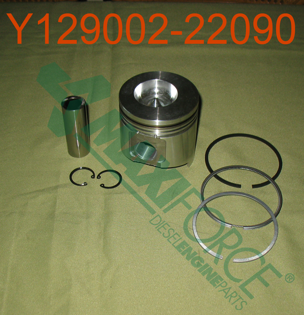 KIT, PISTON WITH RINGS, TNE84, STD