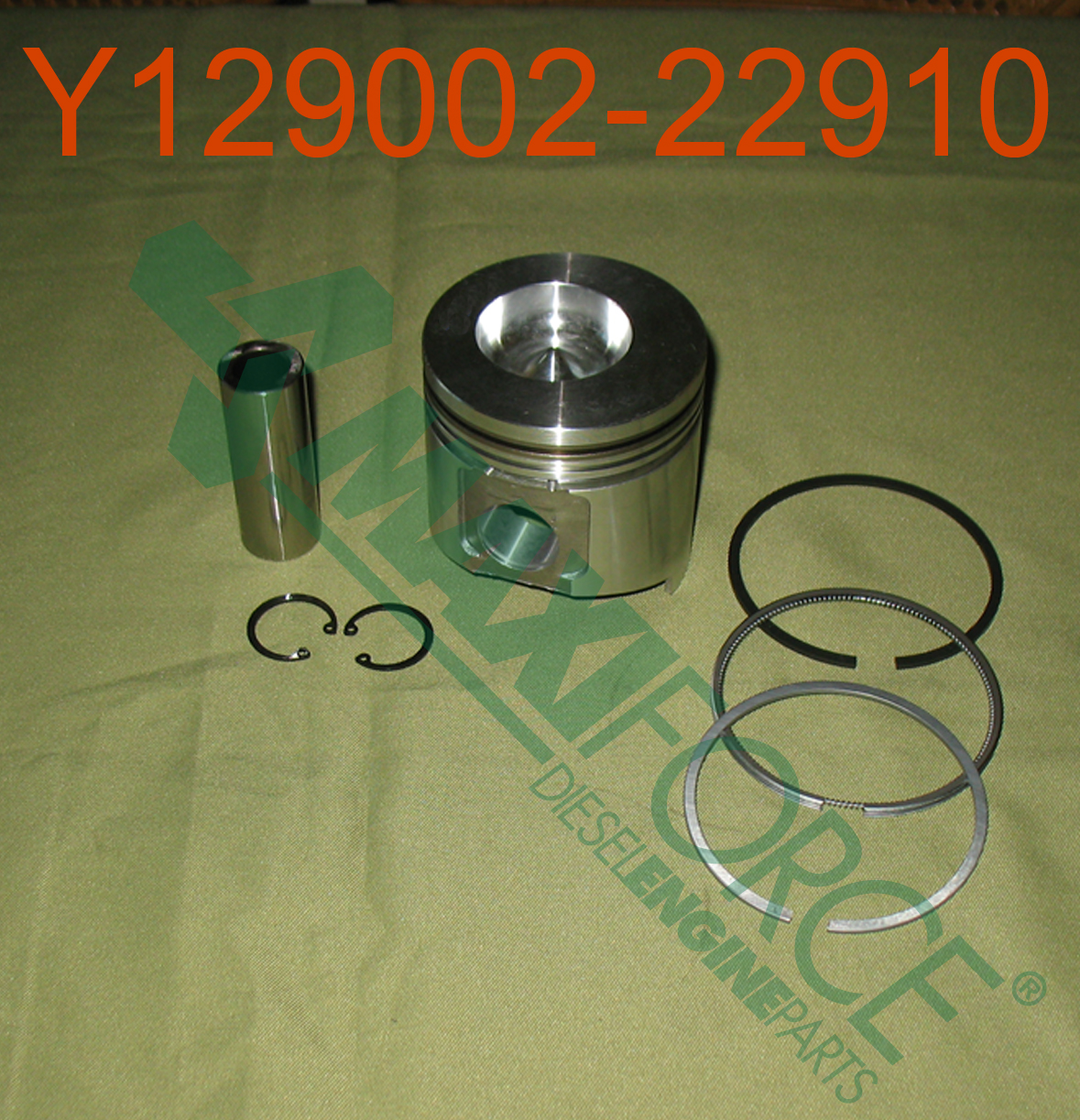 KIT, PISTON WITH RINGS, TNE84, 0.25