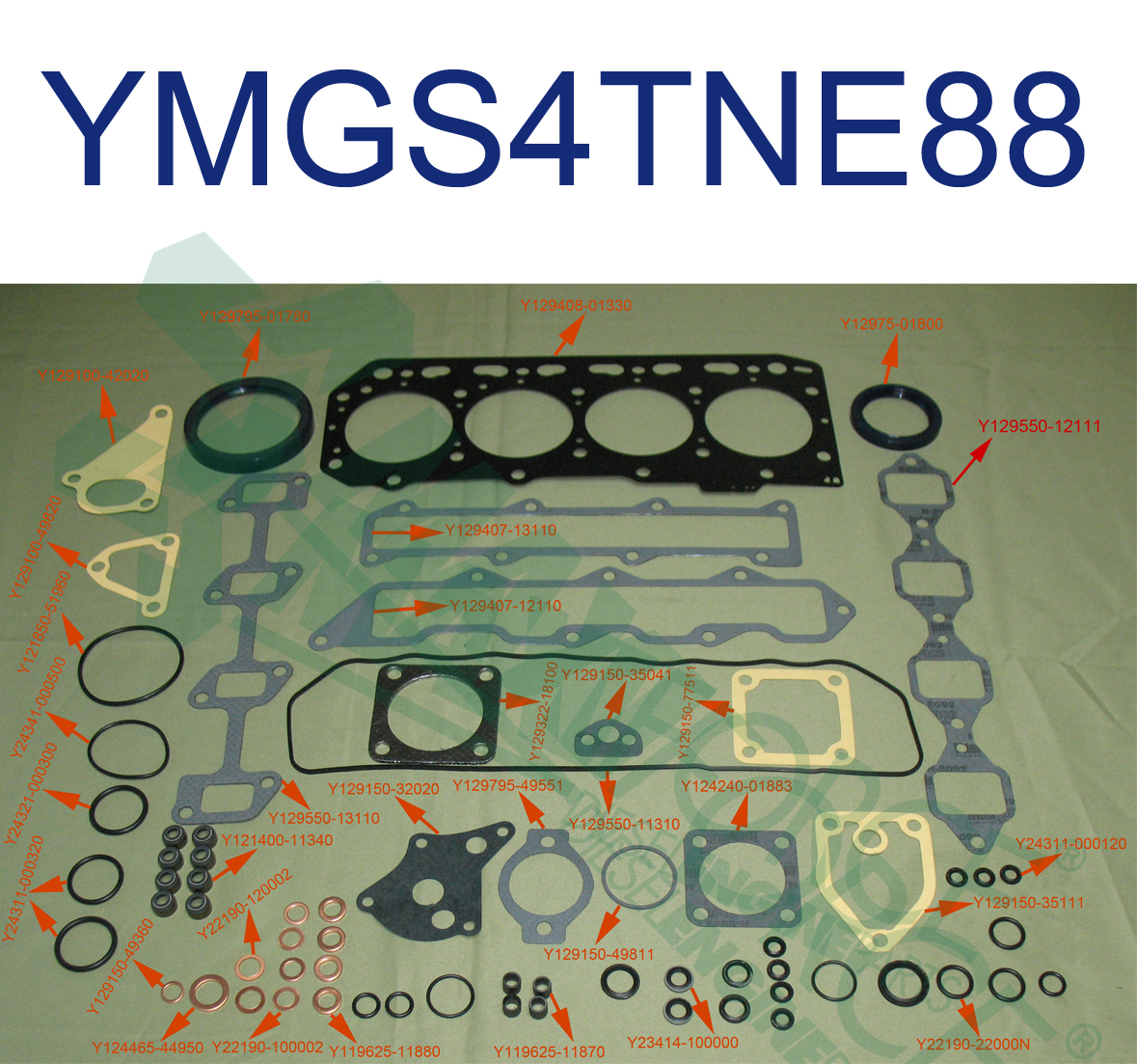 GASKET, O/H SET, 4TNE88
