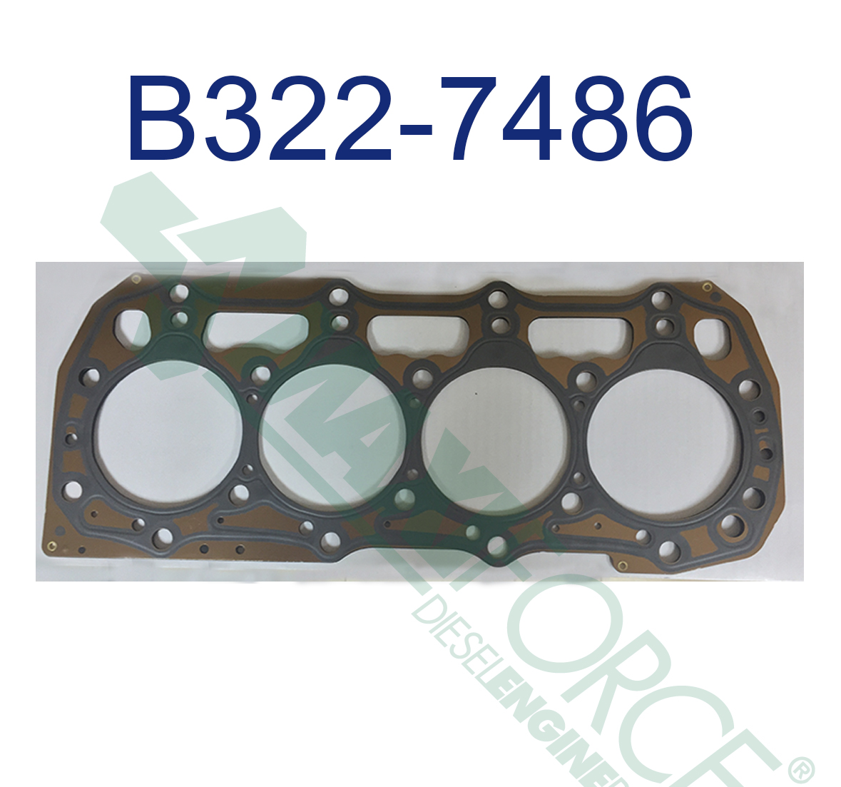 GASKET, CYL HEAD, C2.2, Tier 3