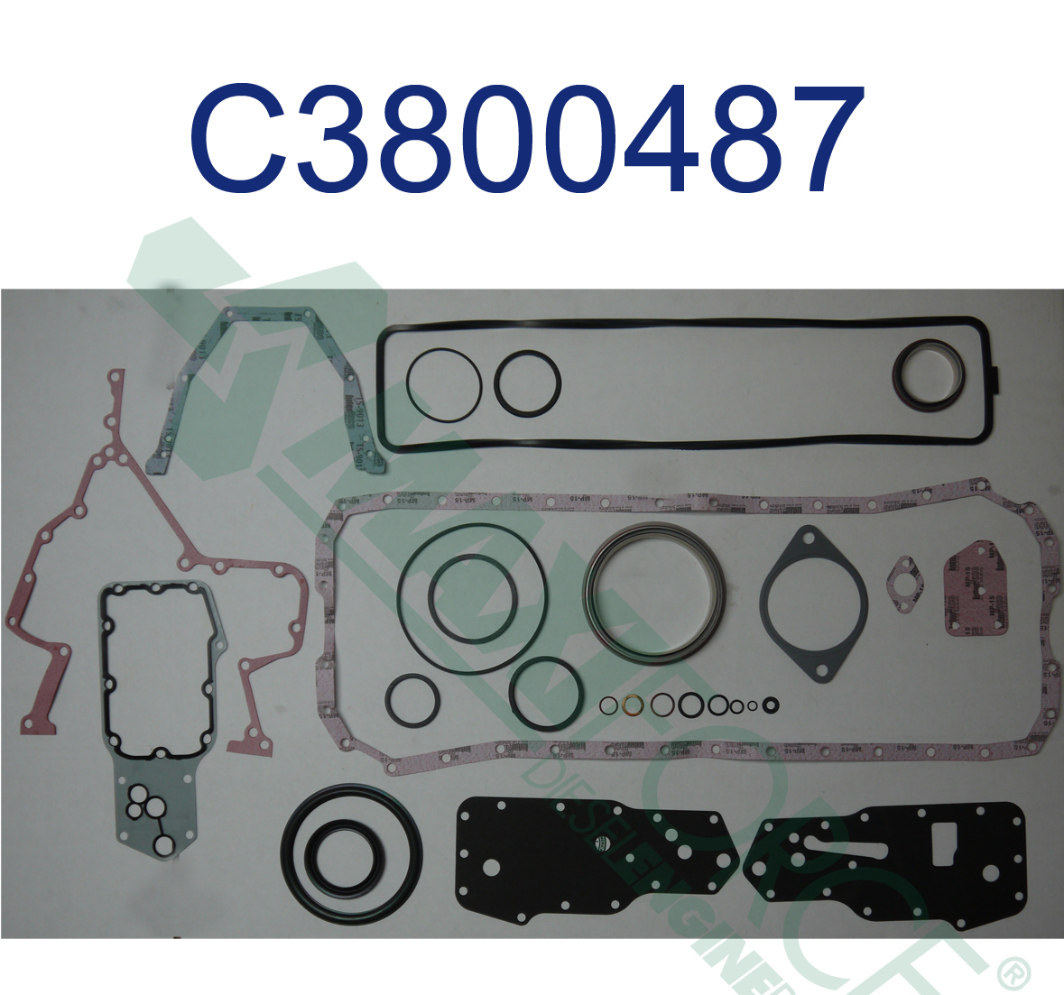 GASKET LOWER SET, 6 ISB