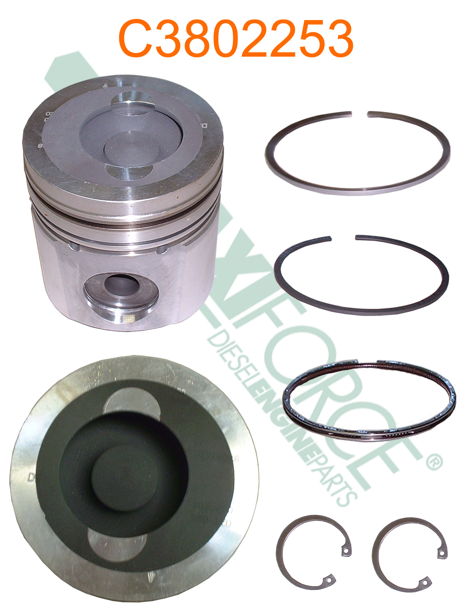 KIT, PISTON 1.00 B SERIES