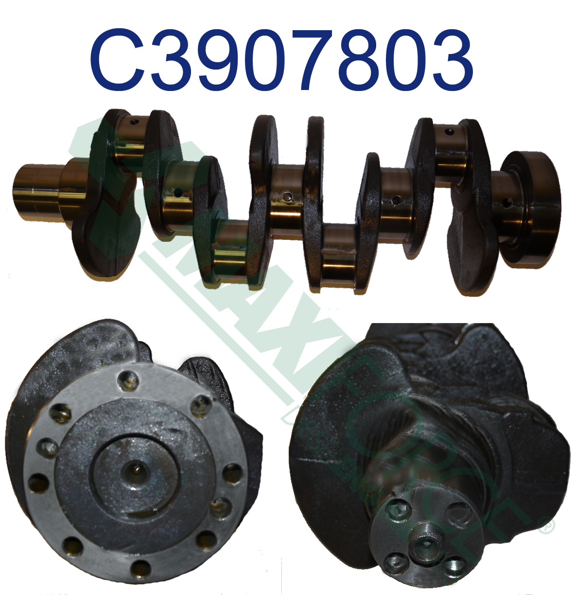 CRANKSHAFT, 4B (3929036), FORGED