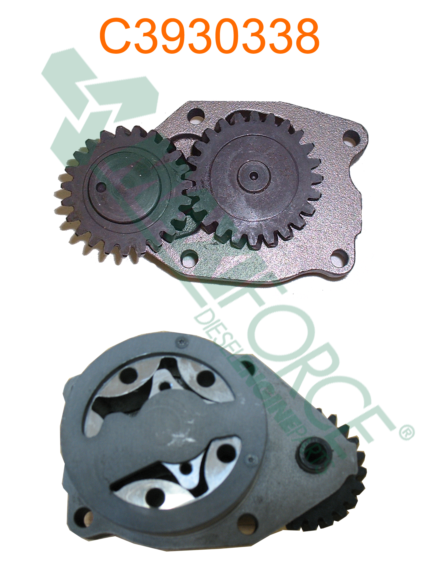 PUMP, OIL, (VENTED ROTOR), 6C