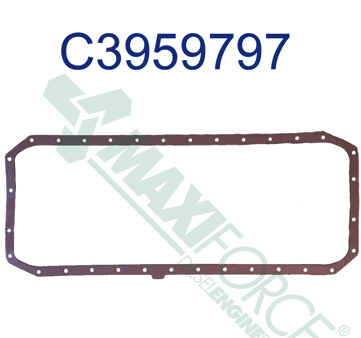 GASKET, OIL PAN QSB 6.7
