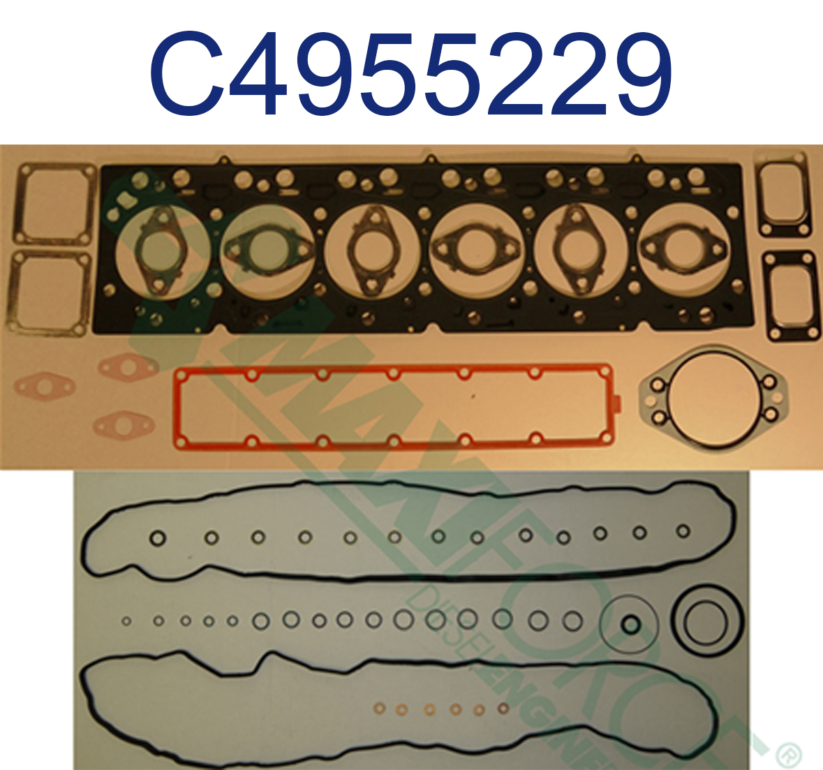 GASKET, TOP SET QSB 6.7
