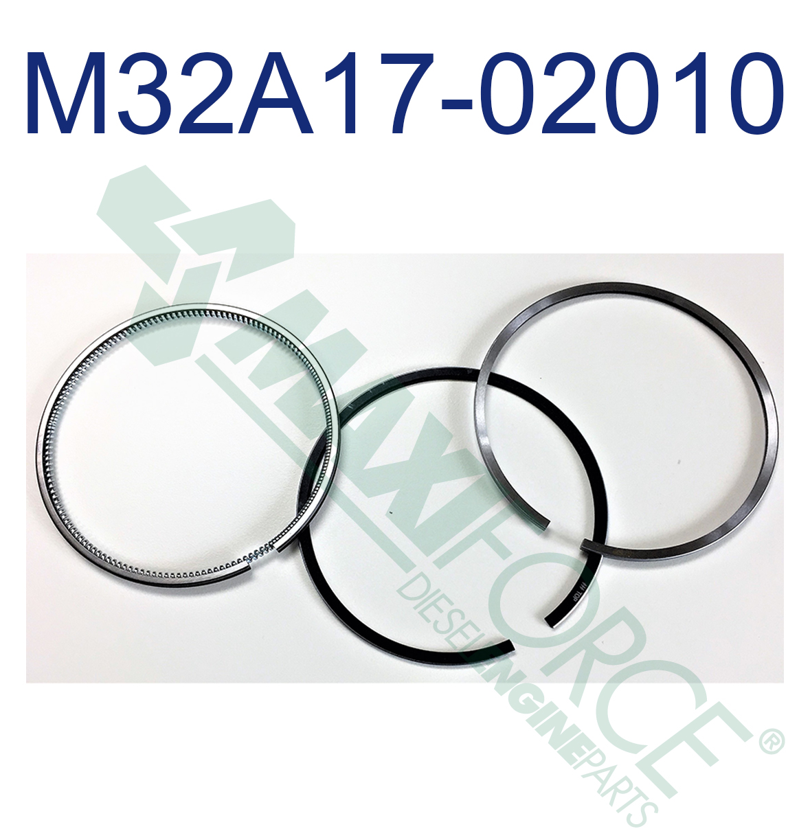 RING SET, STD, S4S, 4 mm Wide Oil Ring