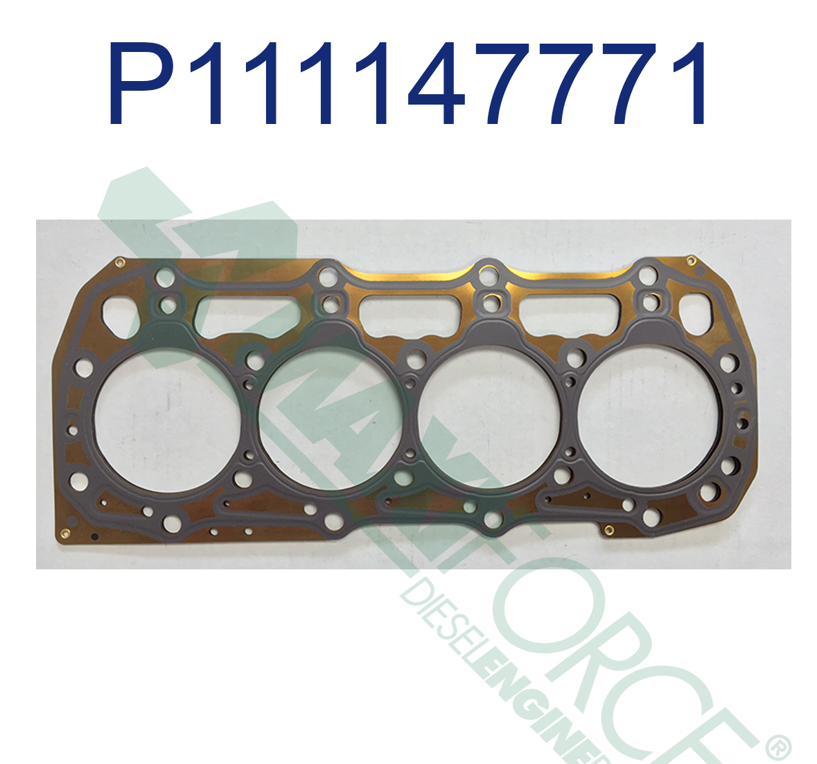GASKET, HEAD 400D SERIES, 1.3 mm