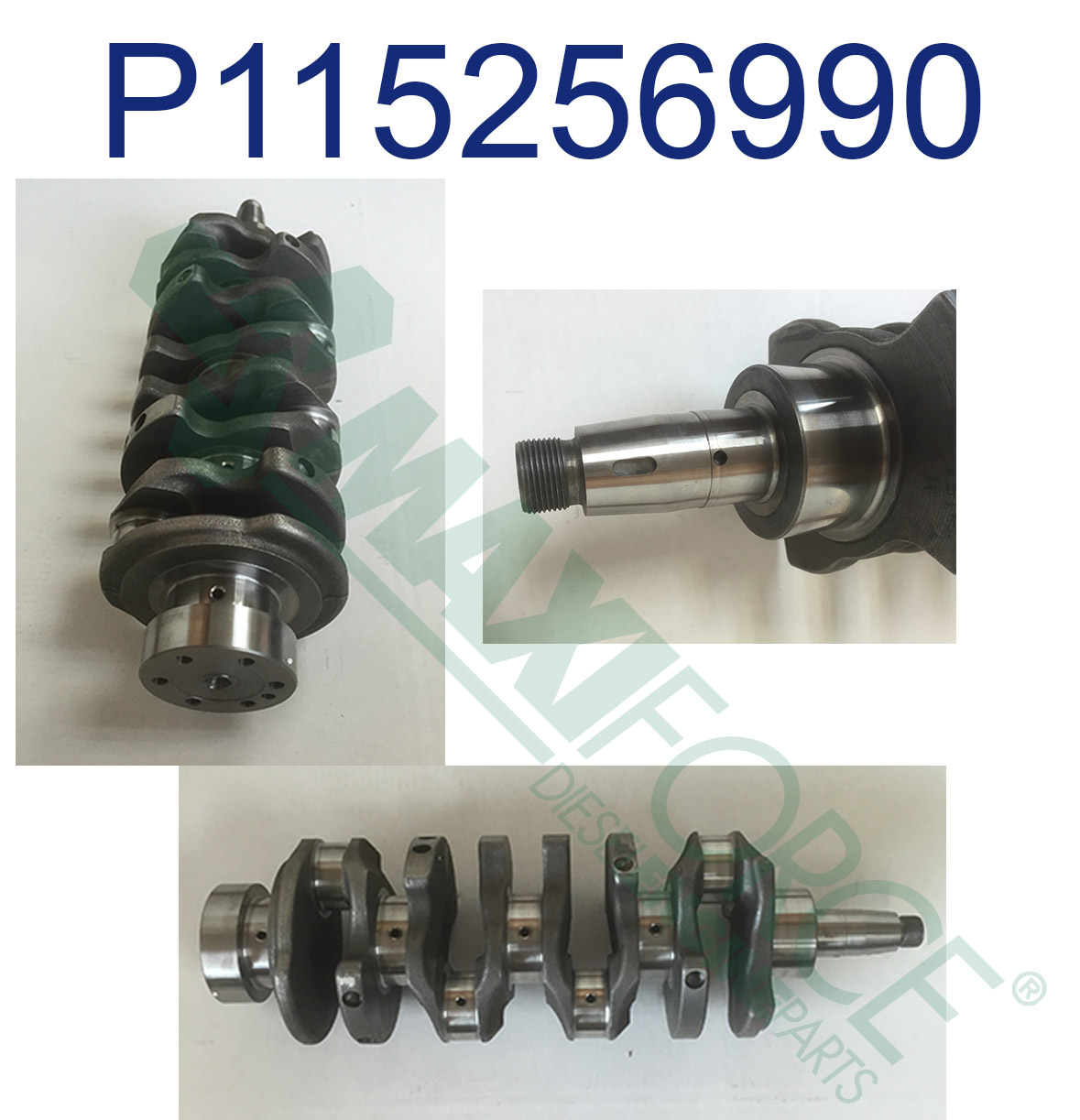 CRANKSHAFT, 404 SERIES, 4 CYL, W/O GEAR