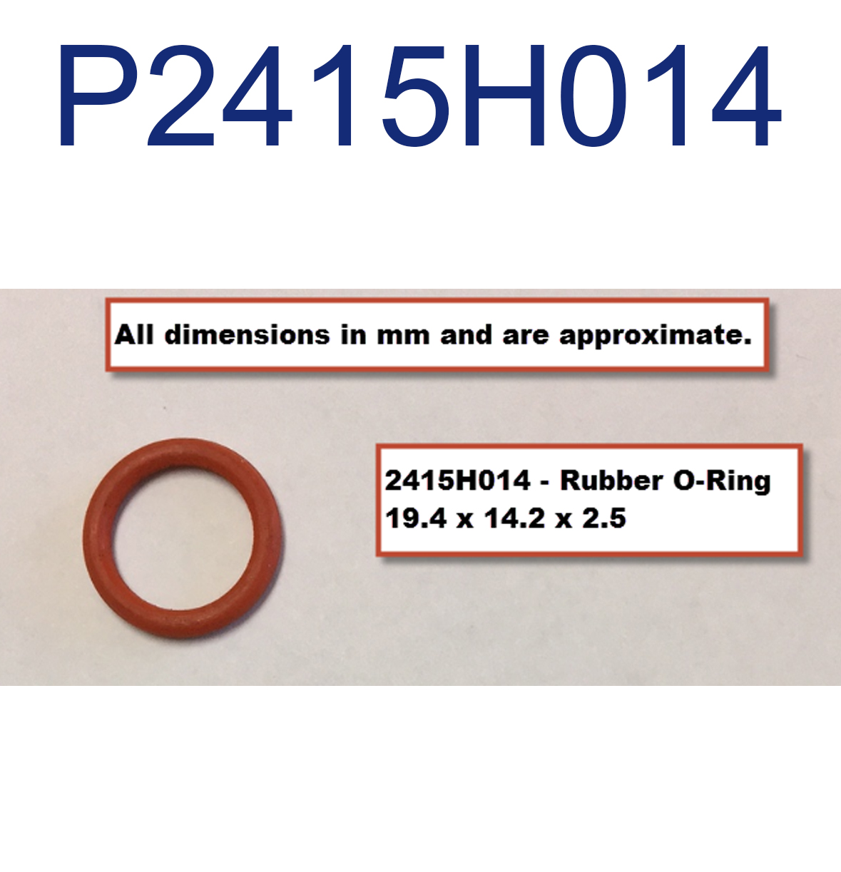 O-RING, INJECTOR SEAL, 1104