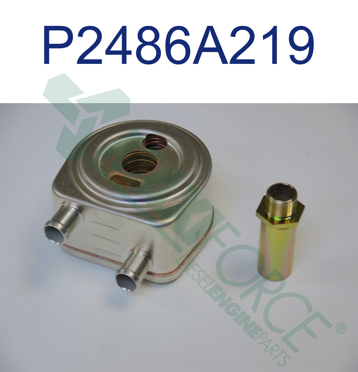 COOLER, OIL, DONUT TYPE, 10 PLATE, 4236>1004