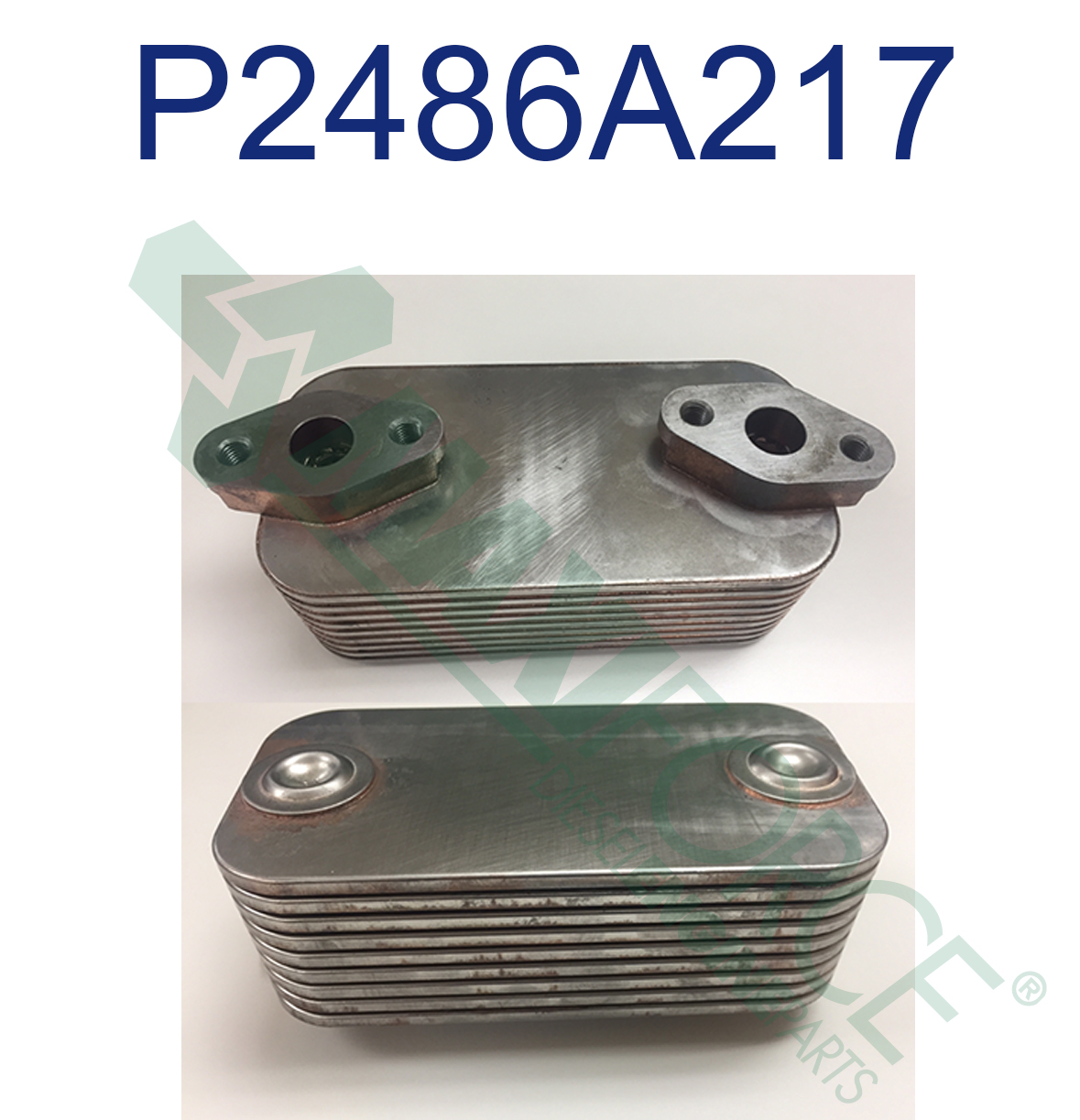 COOLER, OIL, BRICK TYPE, 9 PLATE 1104