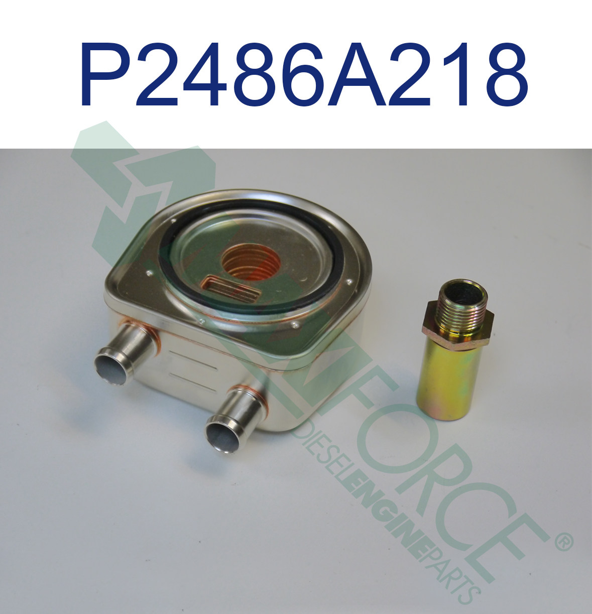 COOLER, OIL, DONUT TYPE, 8 PLATE, 4236/1004, 403A/404C