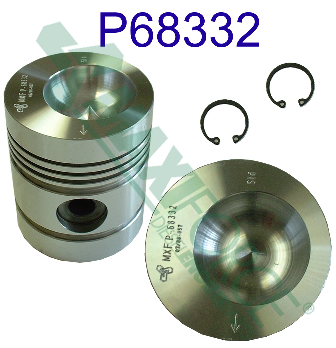 PISTON, D3.152 / 5 RING